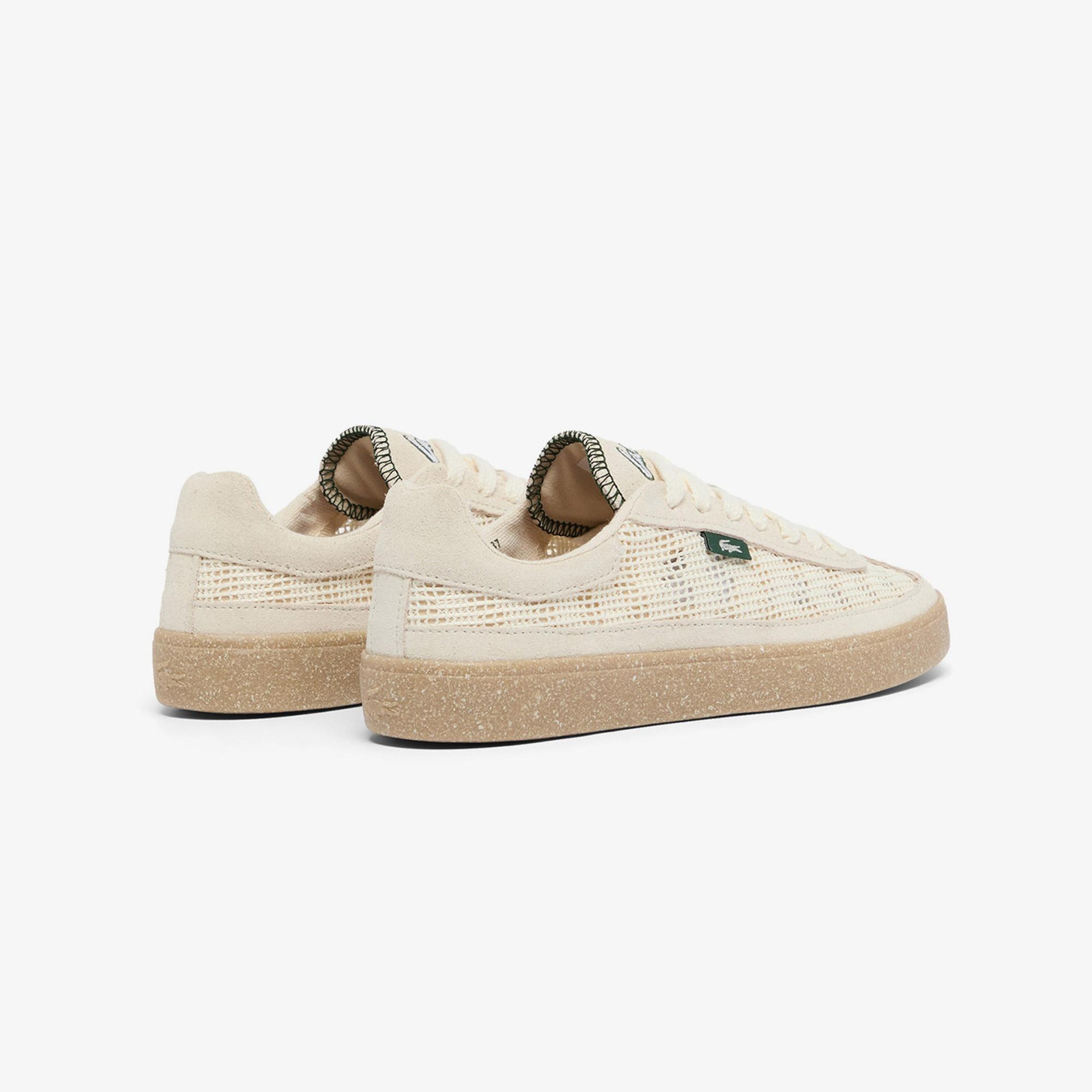 Lacoste Baseshot Lite Kadın Krem Sneaker