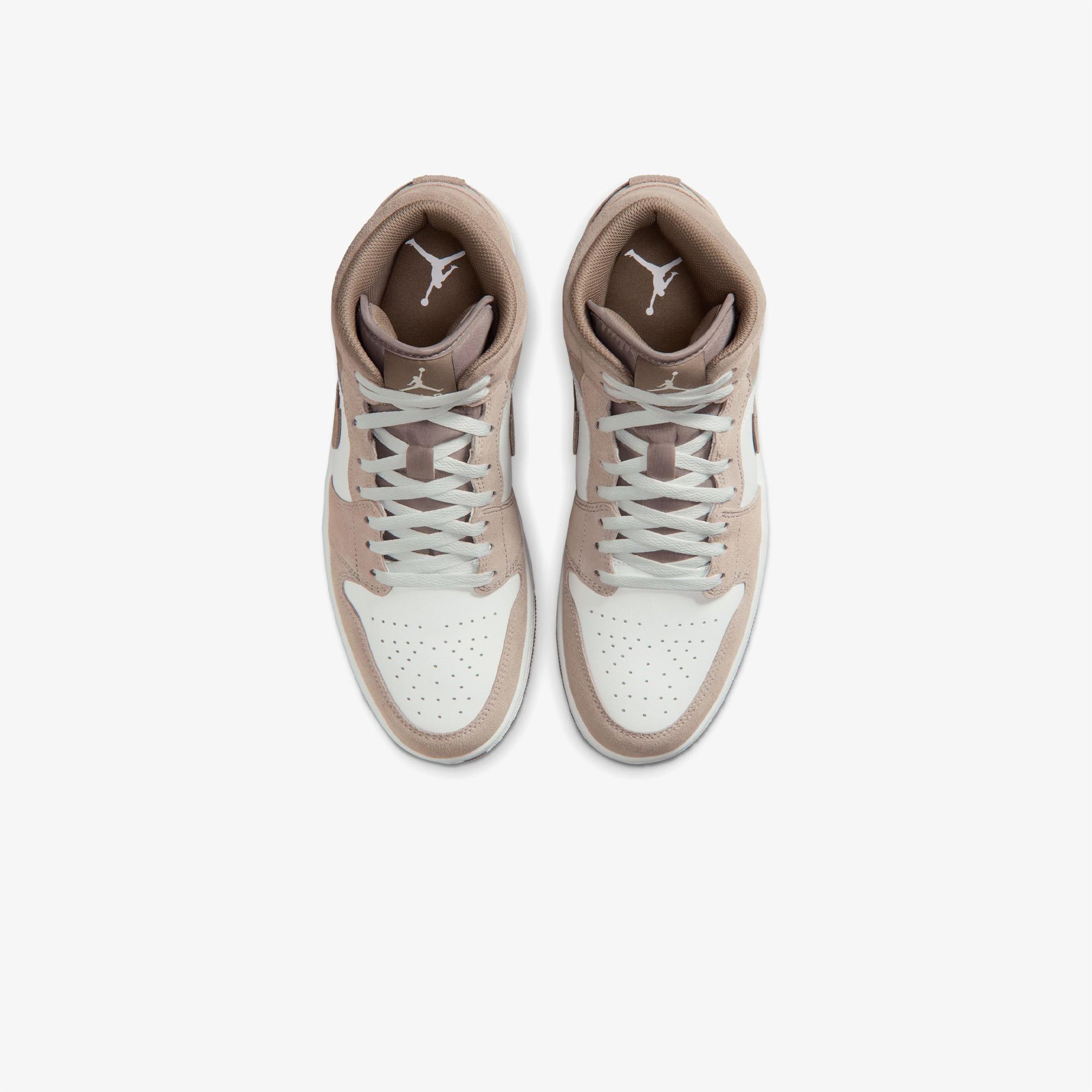 Air Jordan 1 Mid Erkek Kahverengi Spor Ayakkabı