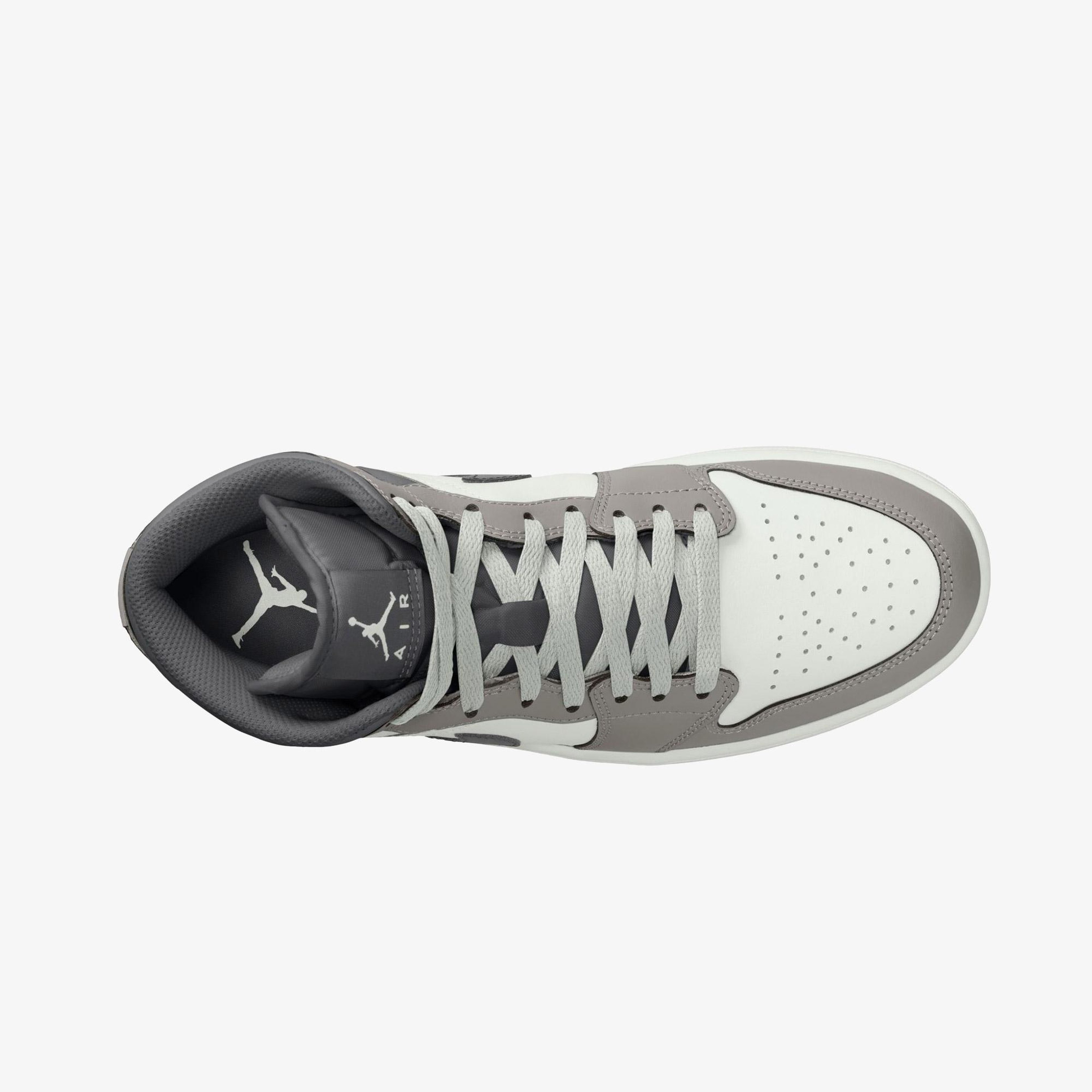 Air Jordan 1 Mid Erkek Kahverengi Spor Ayakkabı