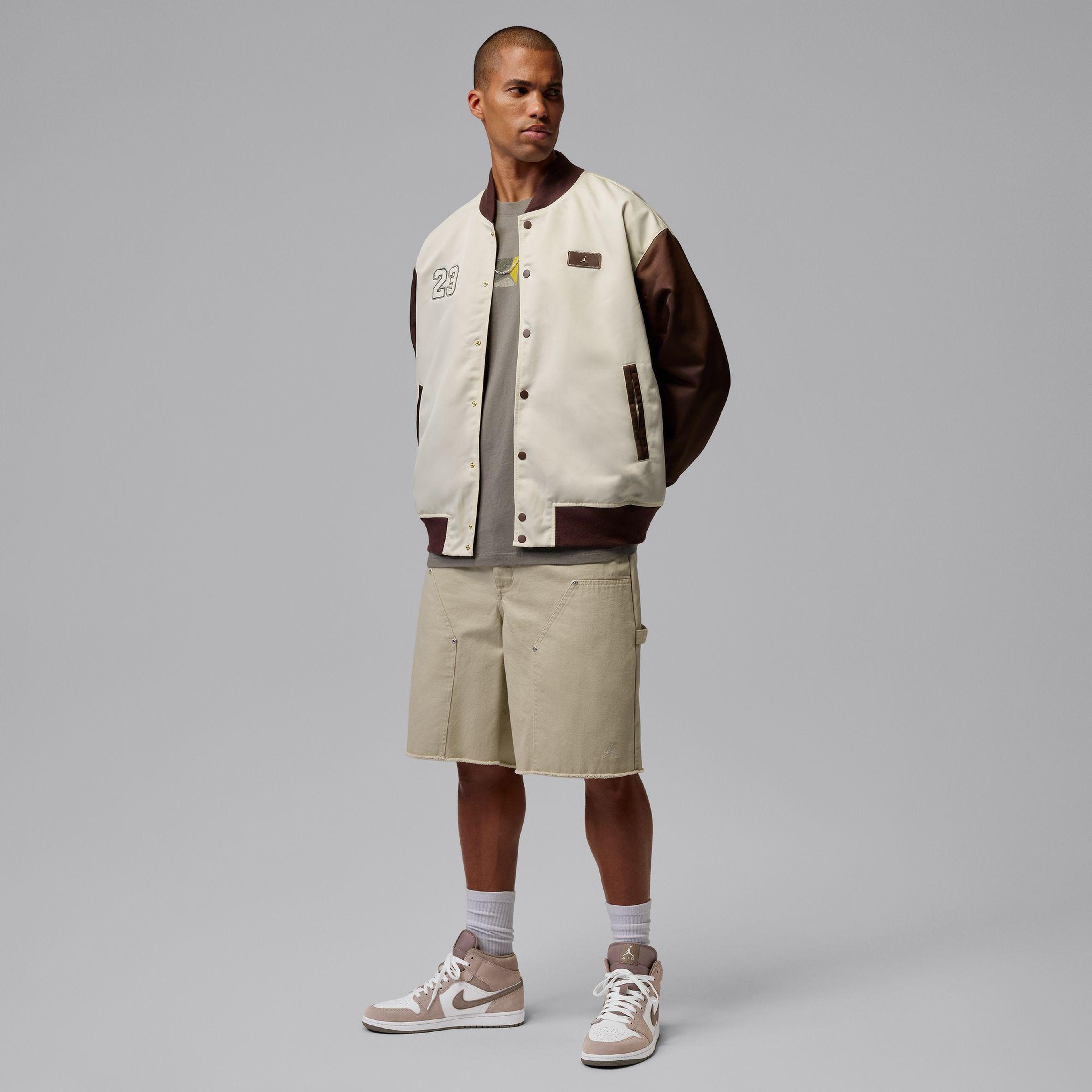 Air Jordan 1 Mid Erkek Kahverengi Spor Ayakkabı
