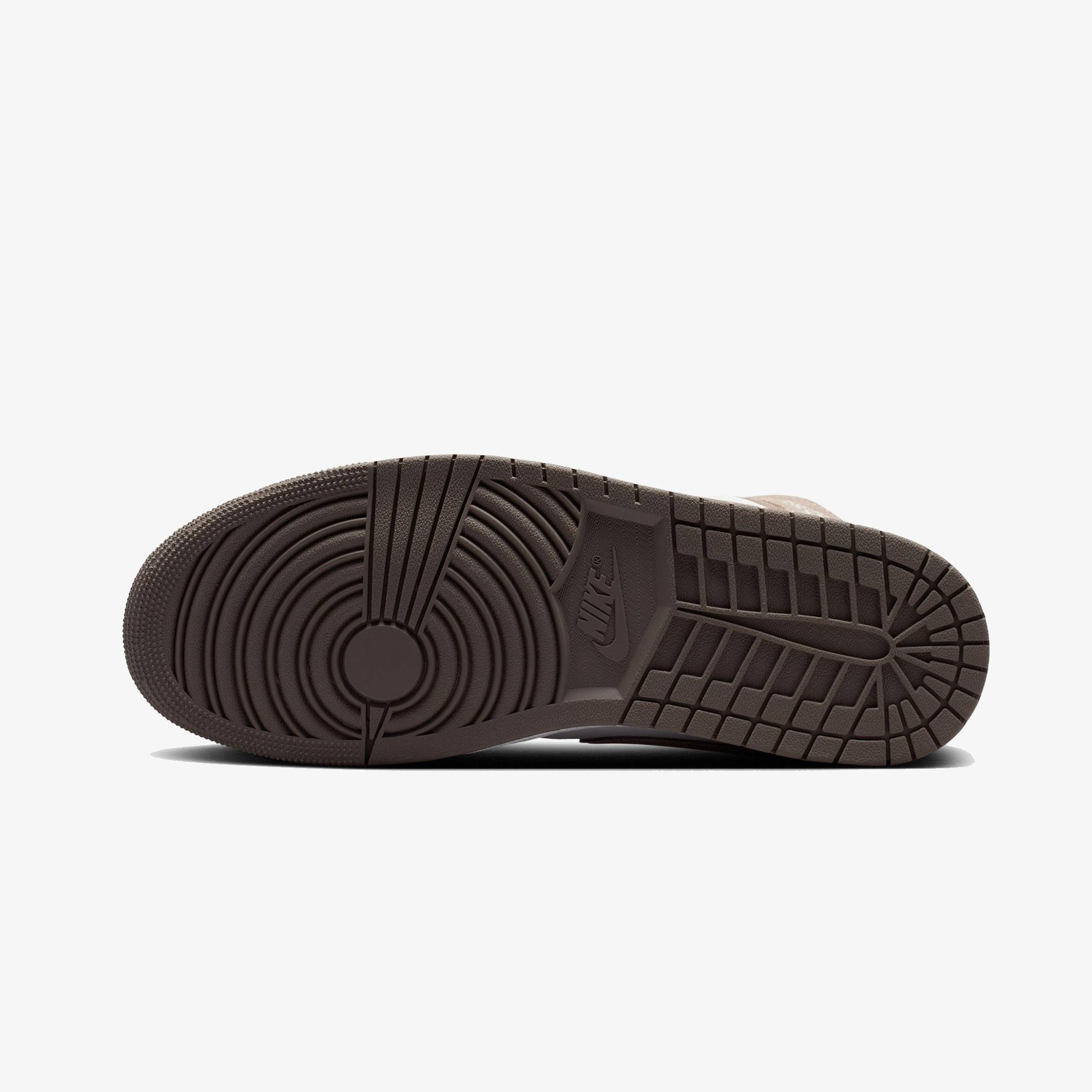 Air Jordan 1 Mid Erkek Kahverengi Spor Ayakkabı