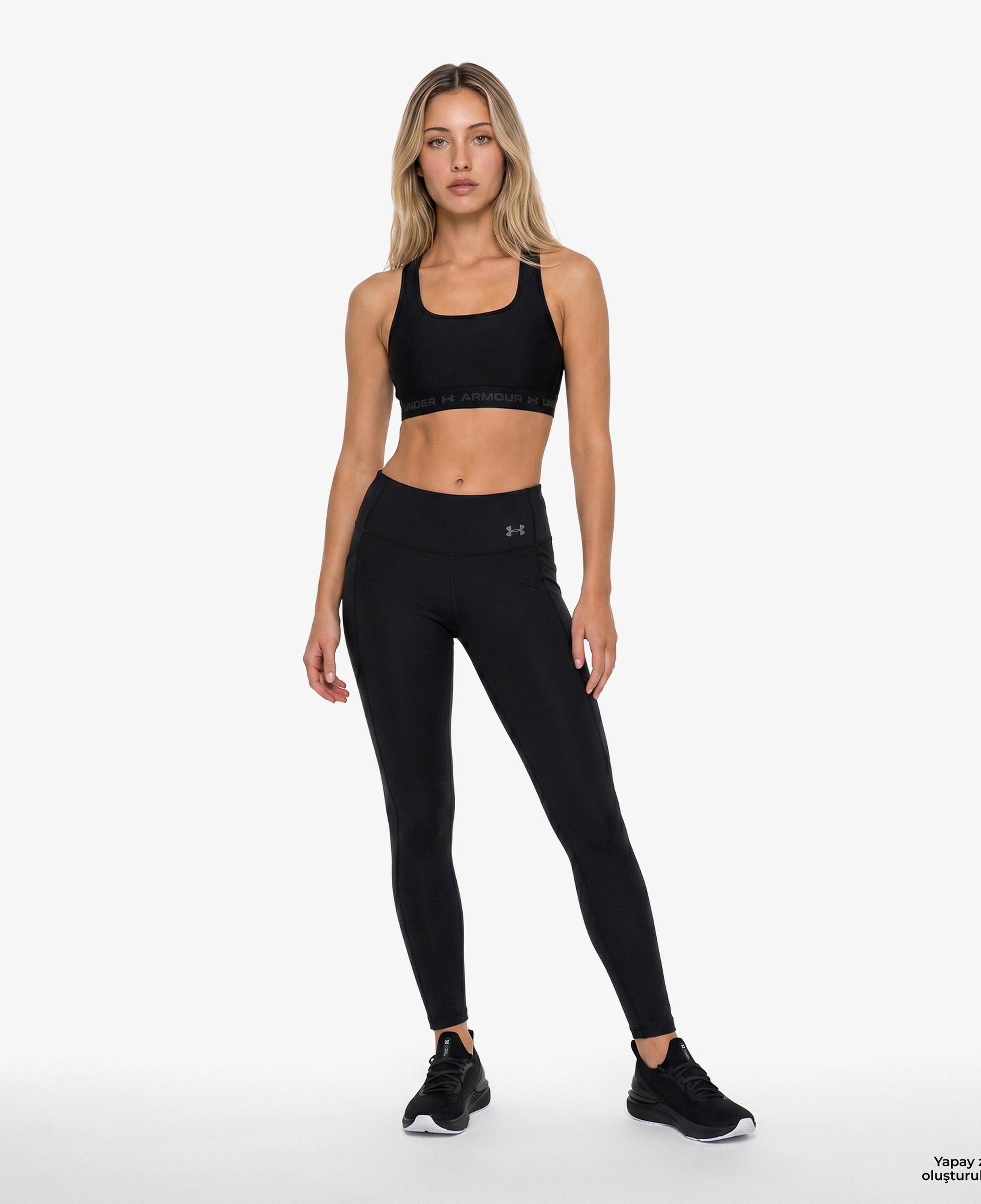 Under Armour Velociti Ankle Kadın Siyah Koşu Tayt
