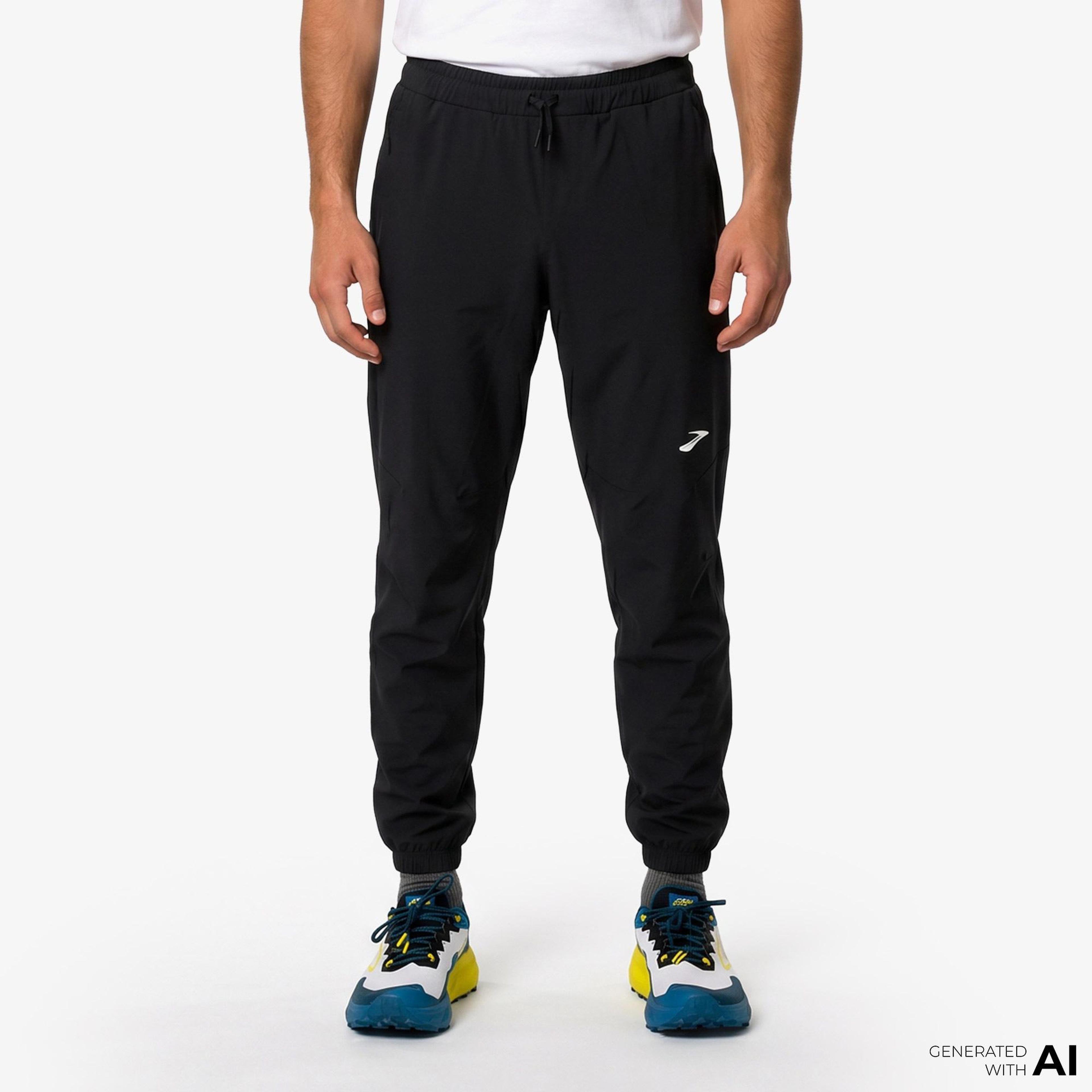 Brooks High Point Waterproof Pant Erkek Siyah Pantolon