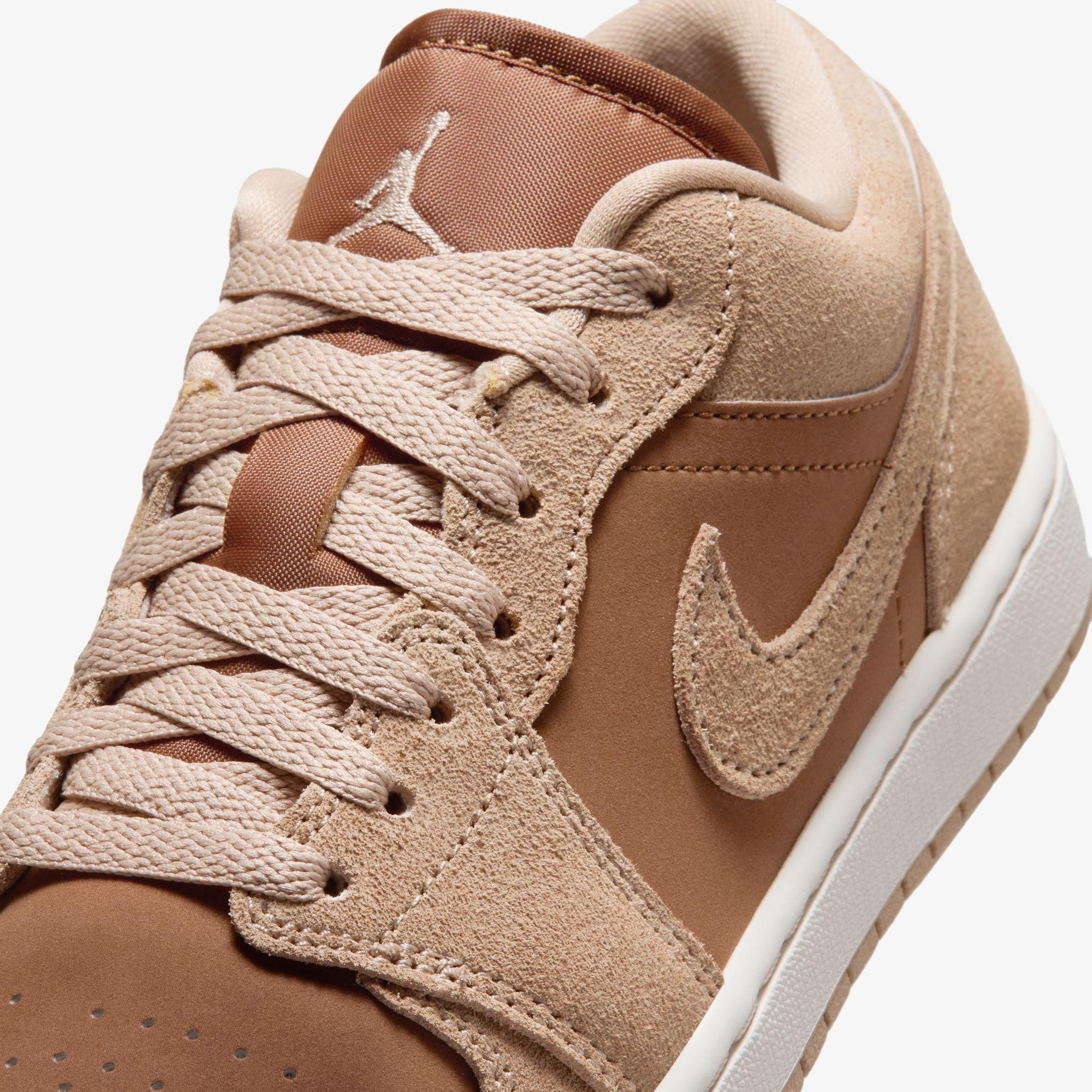 Jordan Air 1 Low Kadın Bej Spor Ayakkabı