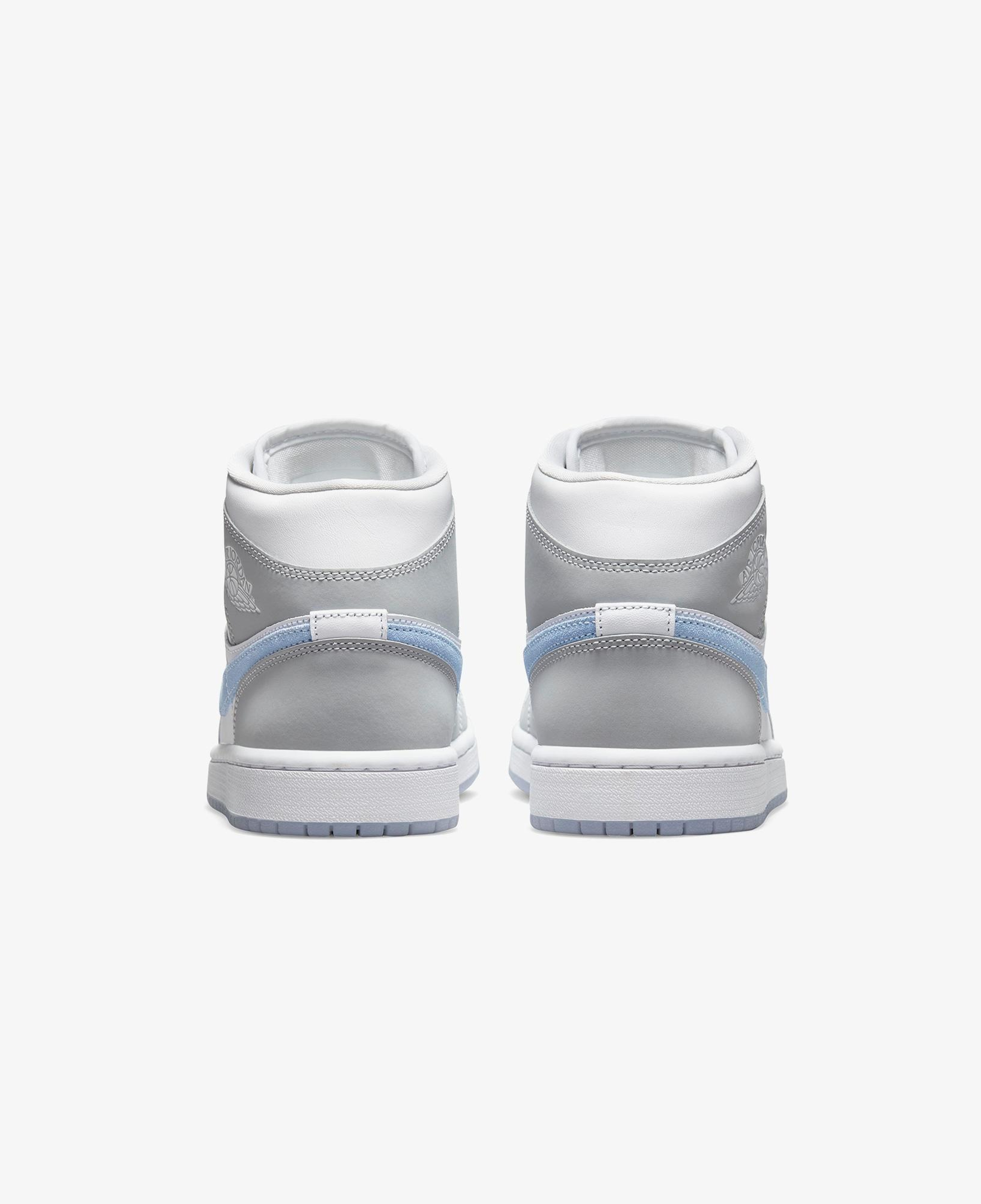 Jordan Air 1 Mid Kadın Gri Spor Ayakkabı