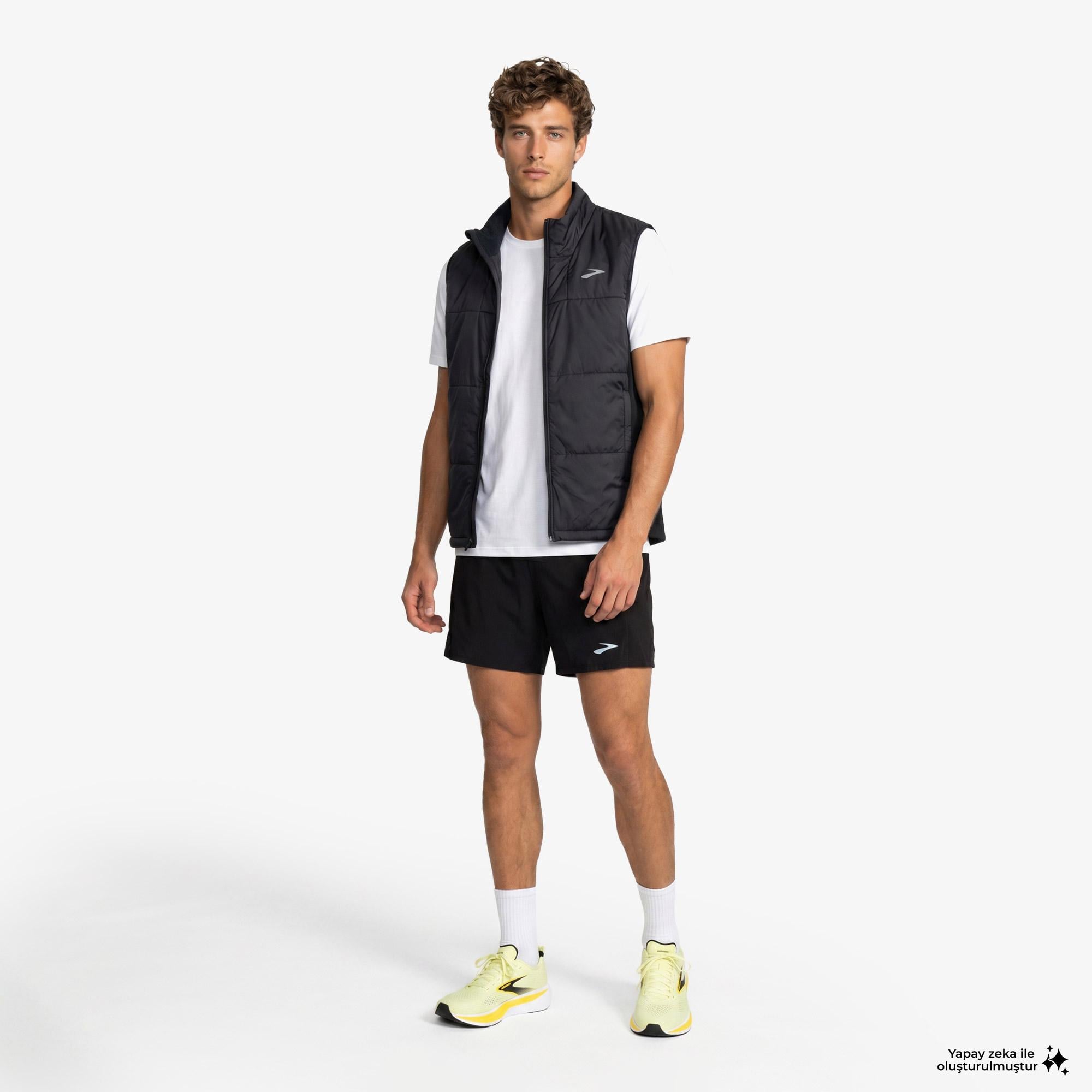 Brooks Shield Hybrid Vest 3.0 Erkek Siyah Yelek