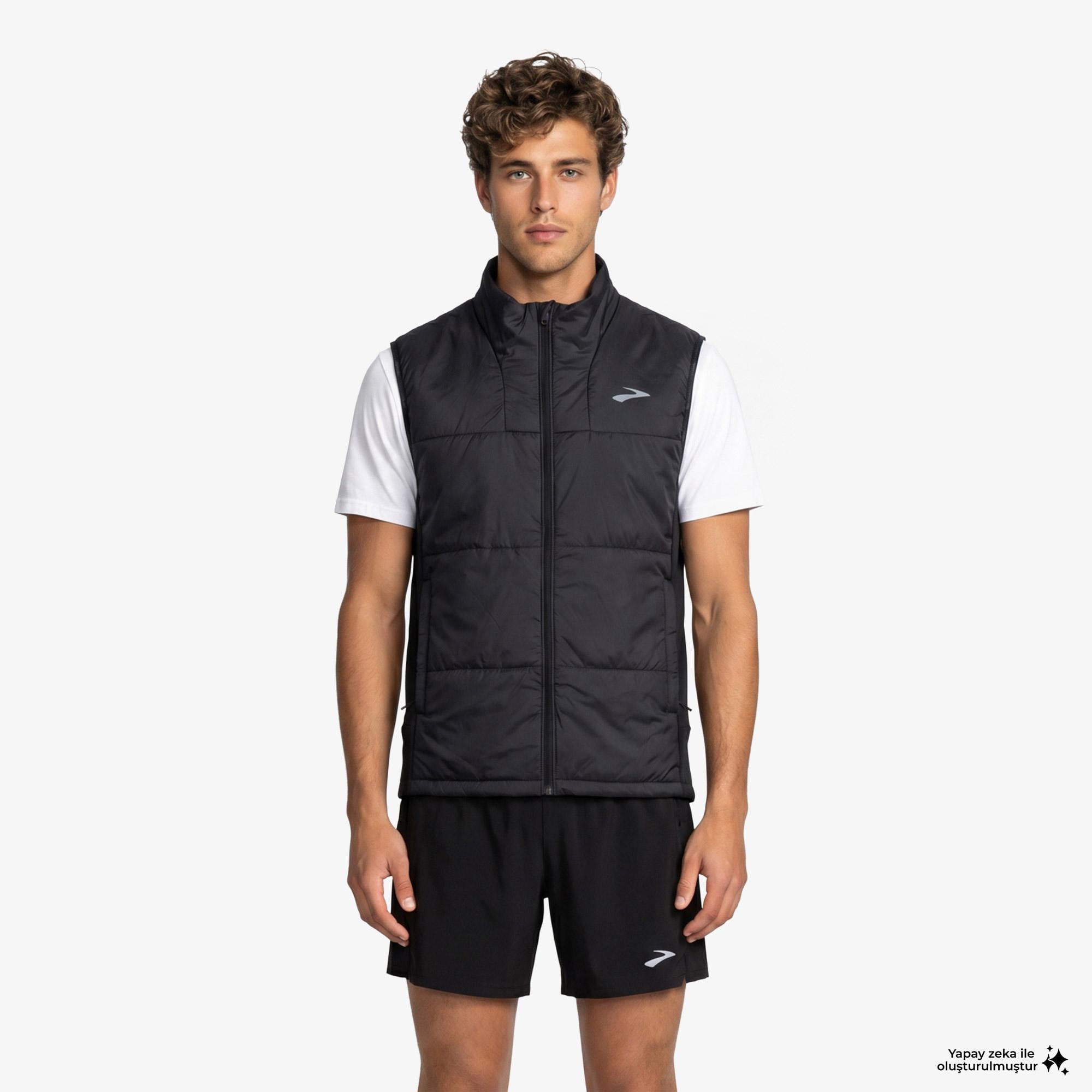 Brooks Shield Hybrid Vest 3.0 Erkek Siyah Yelek