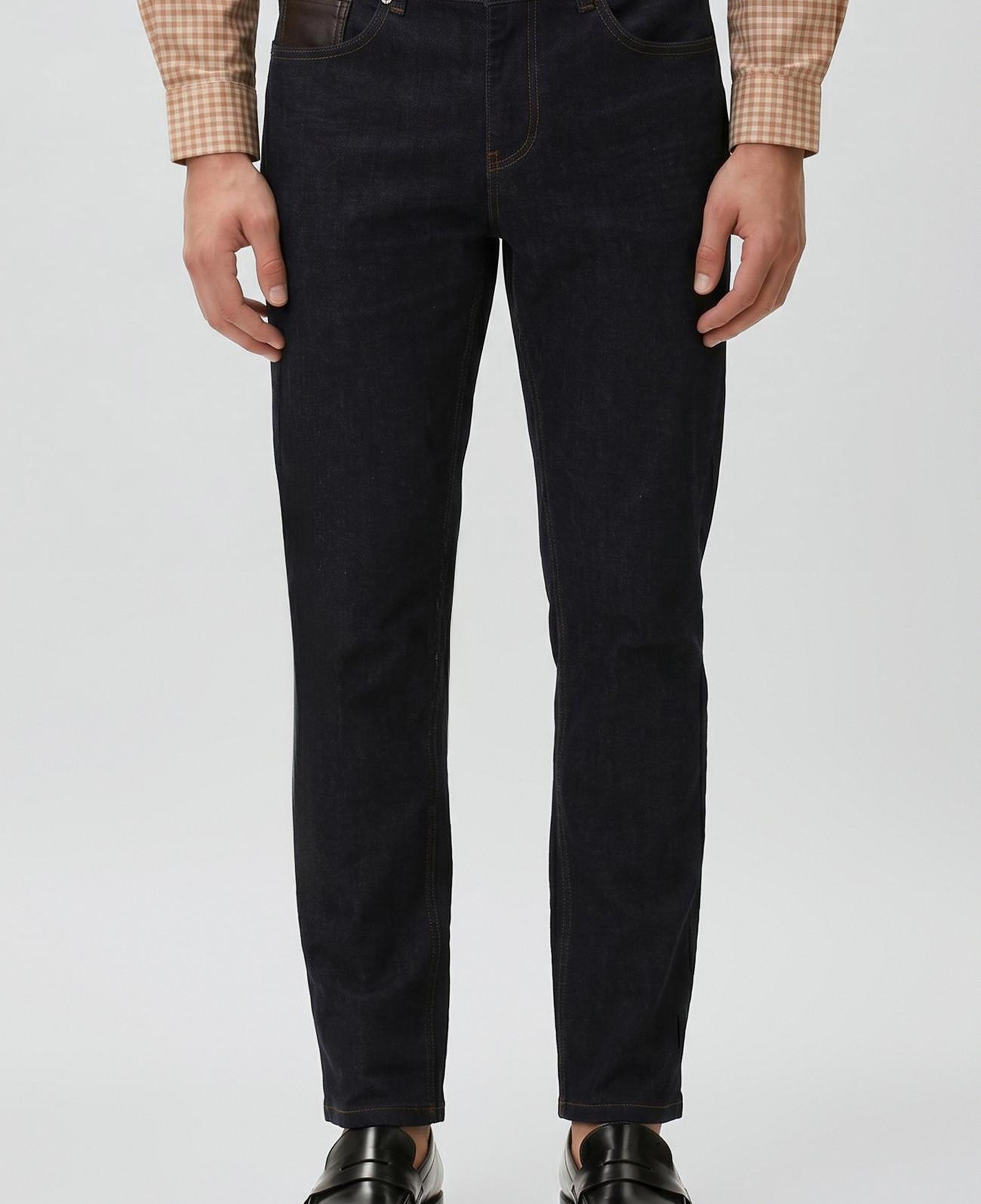 Network Erkek Lacivert Denim Pantolon