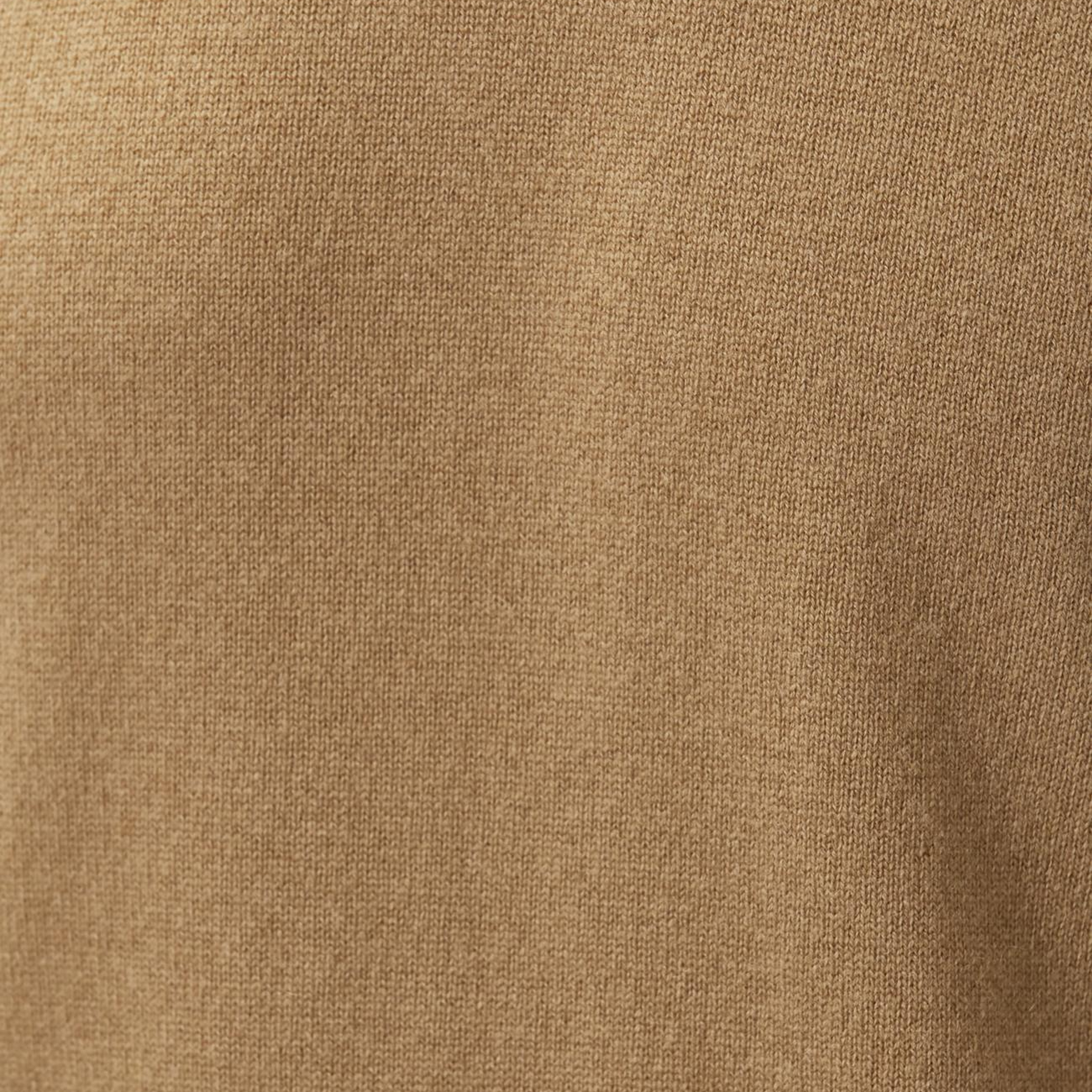 Network Erkek Limited Camel Kaşmir Triko Kazak