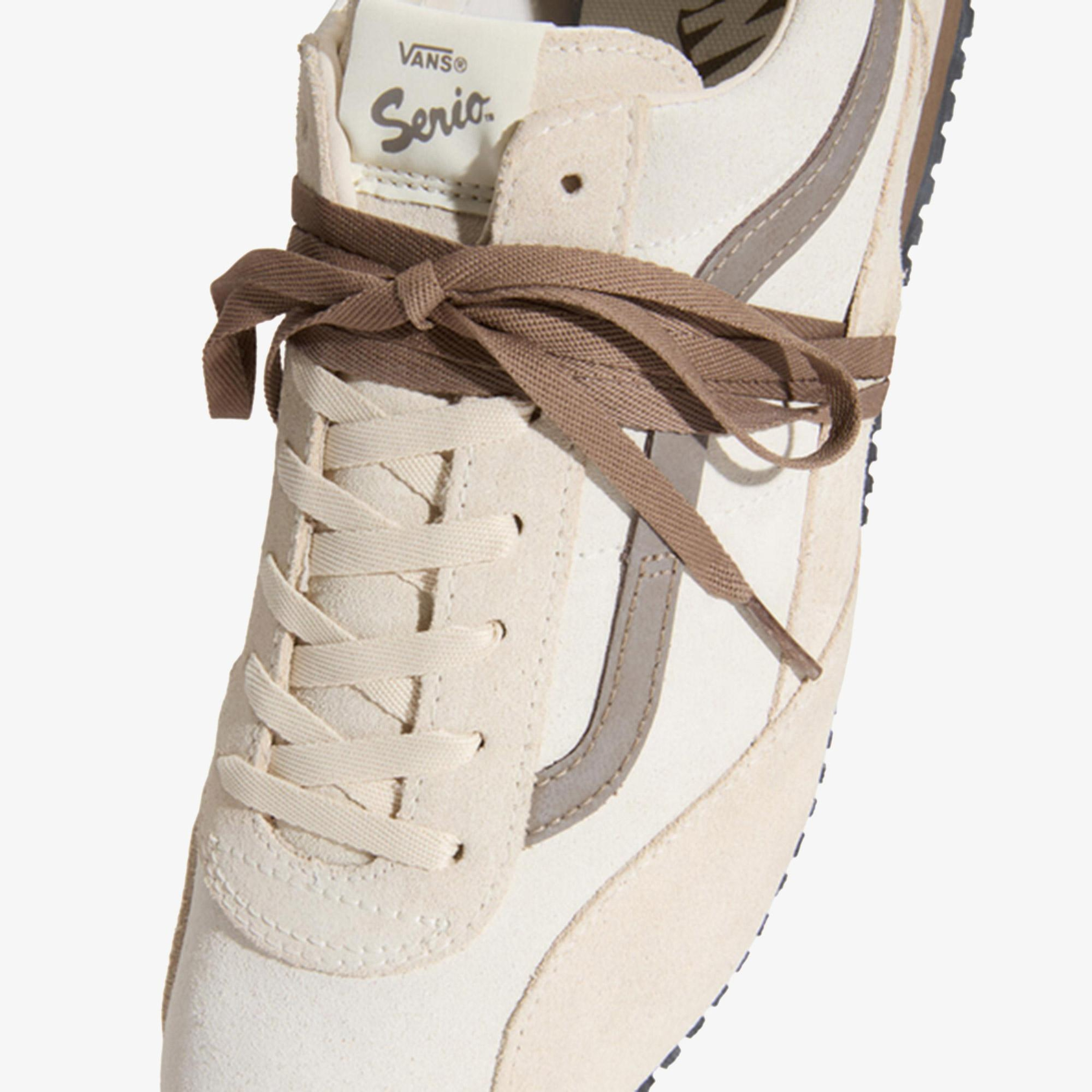 Vans Premium Super Lowpro Kadın Krem Sneaker