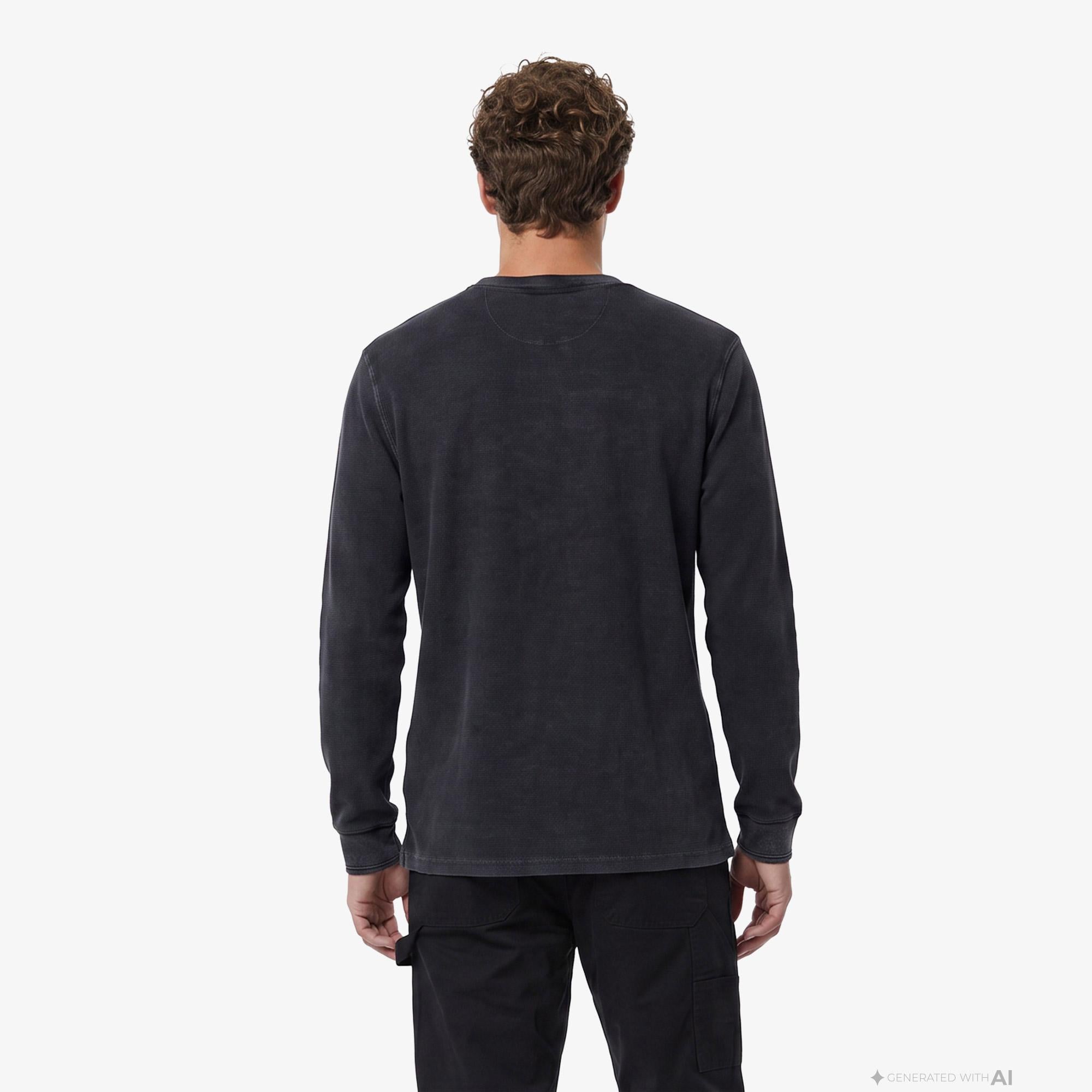 UNITED4 Regular Fit Erkek Siyah T-Shirt