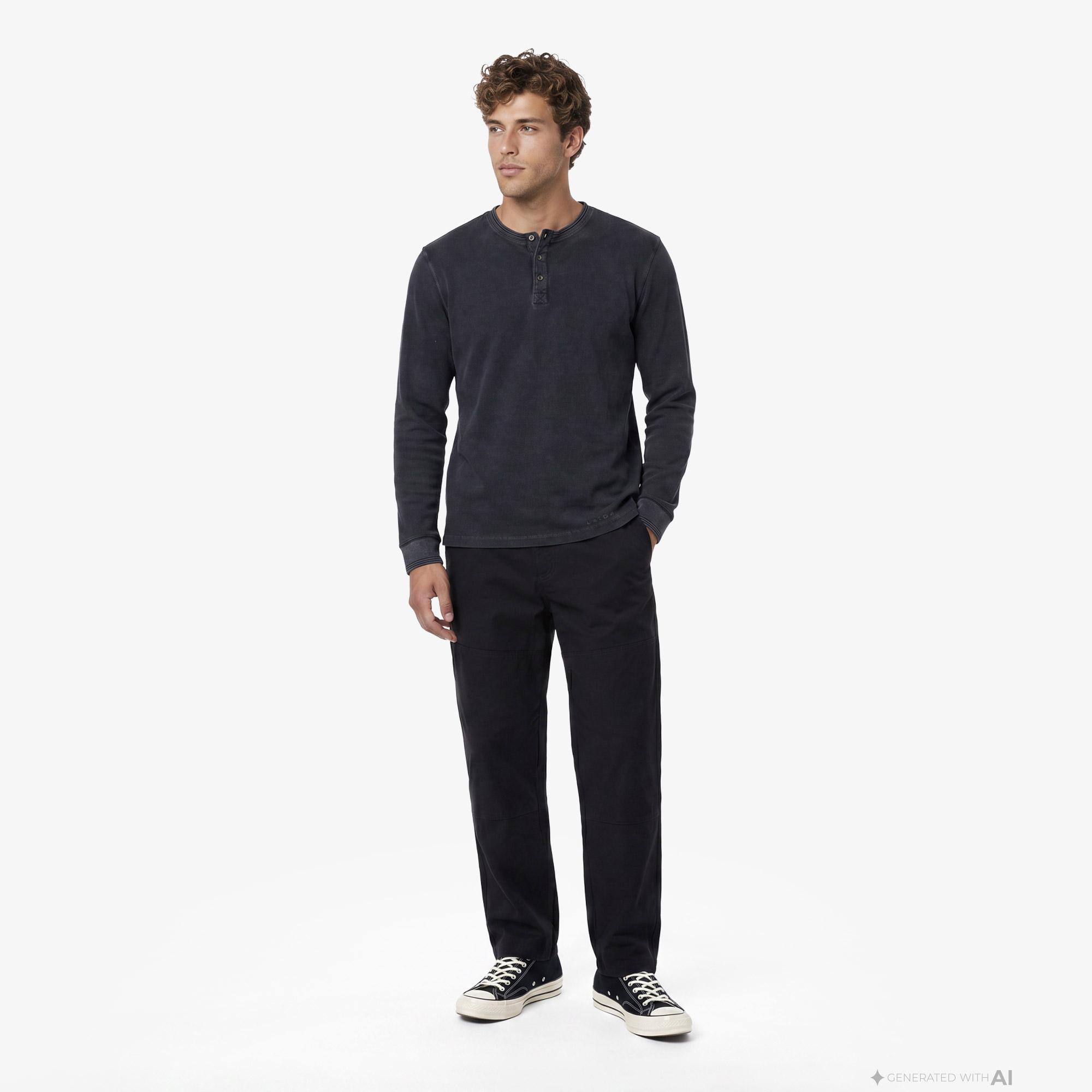 UNITED4 Regular Fit Erkek Siyah T-Shirt