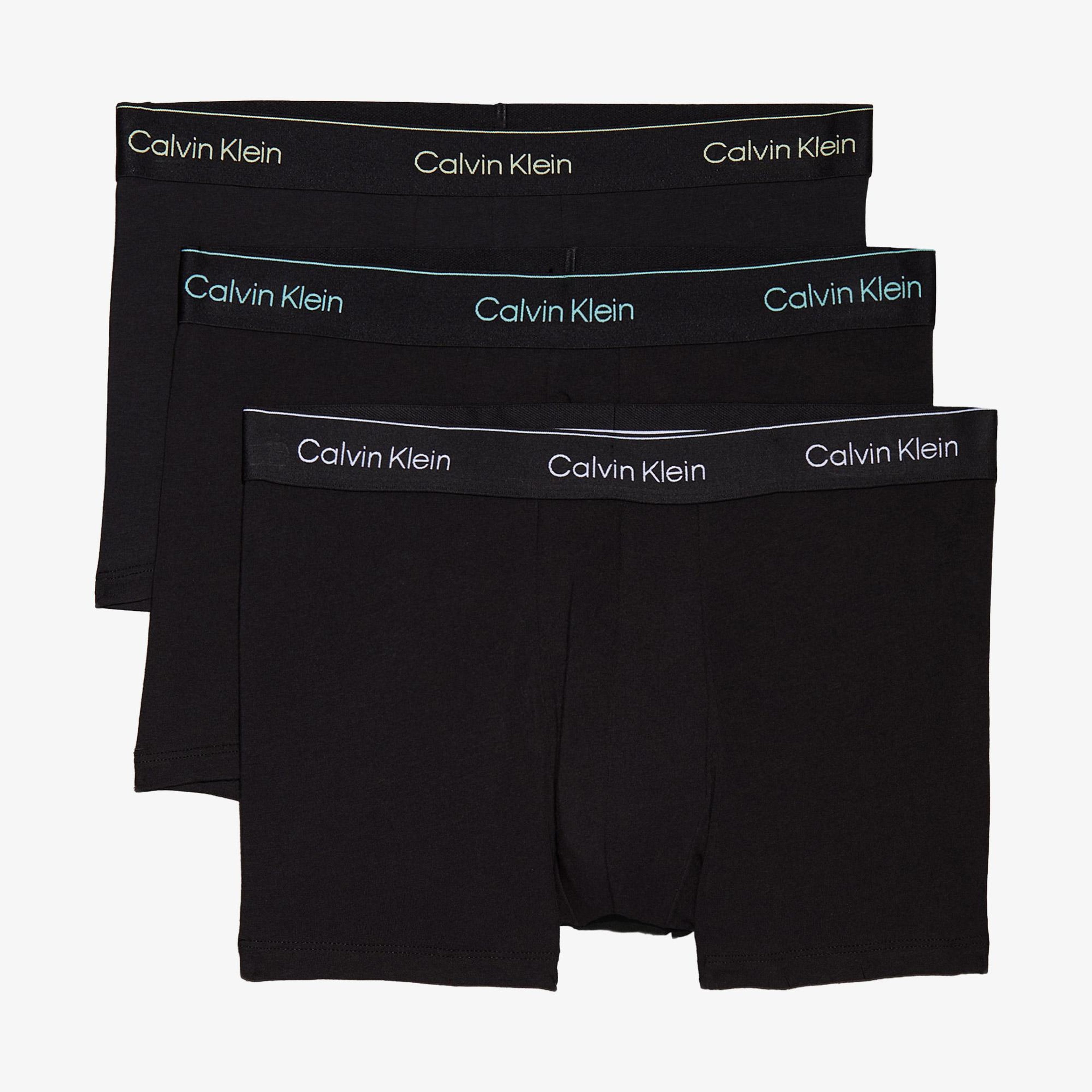 Calvin Klein Düşük Bel Erkek Siyah 3'lü Boxer