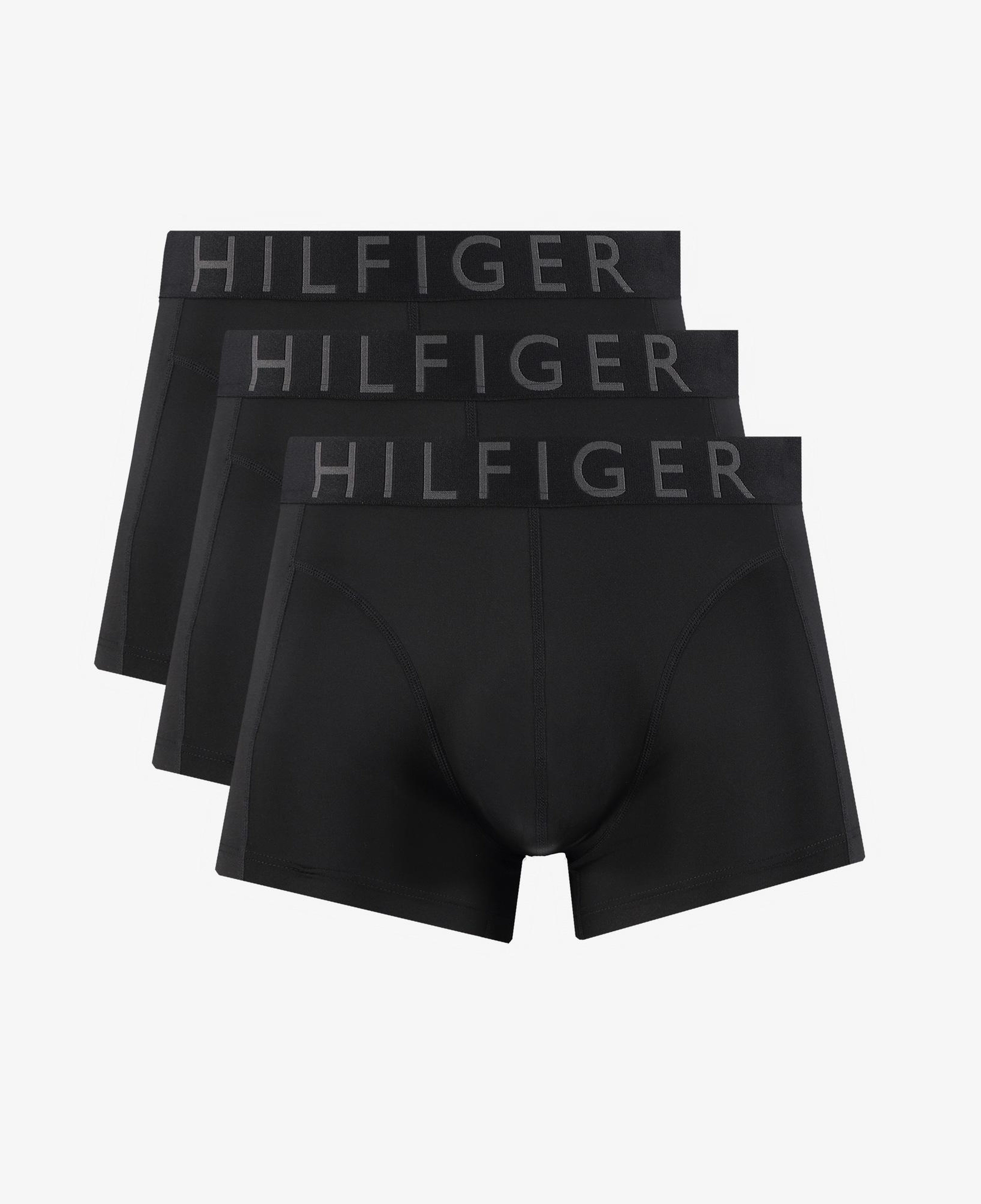Tommy Hilfiger Microfibre Logo Erkek Siyah 3'lü Boxer