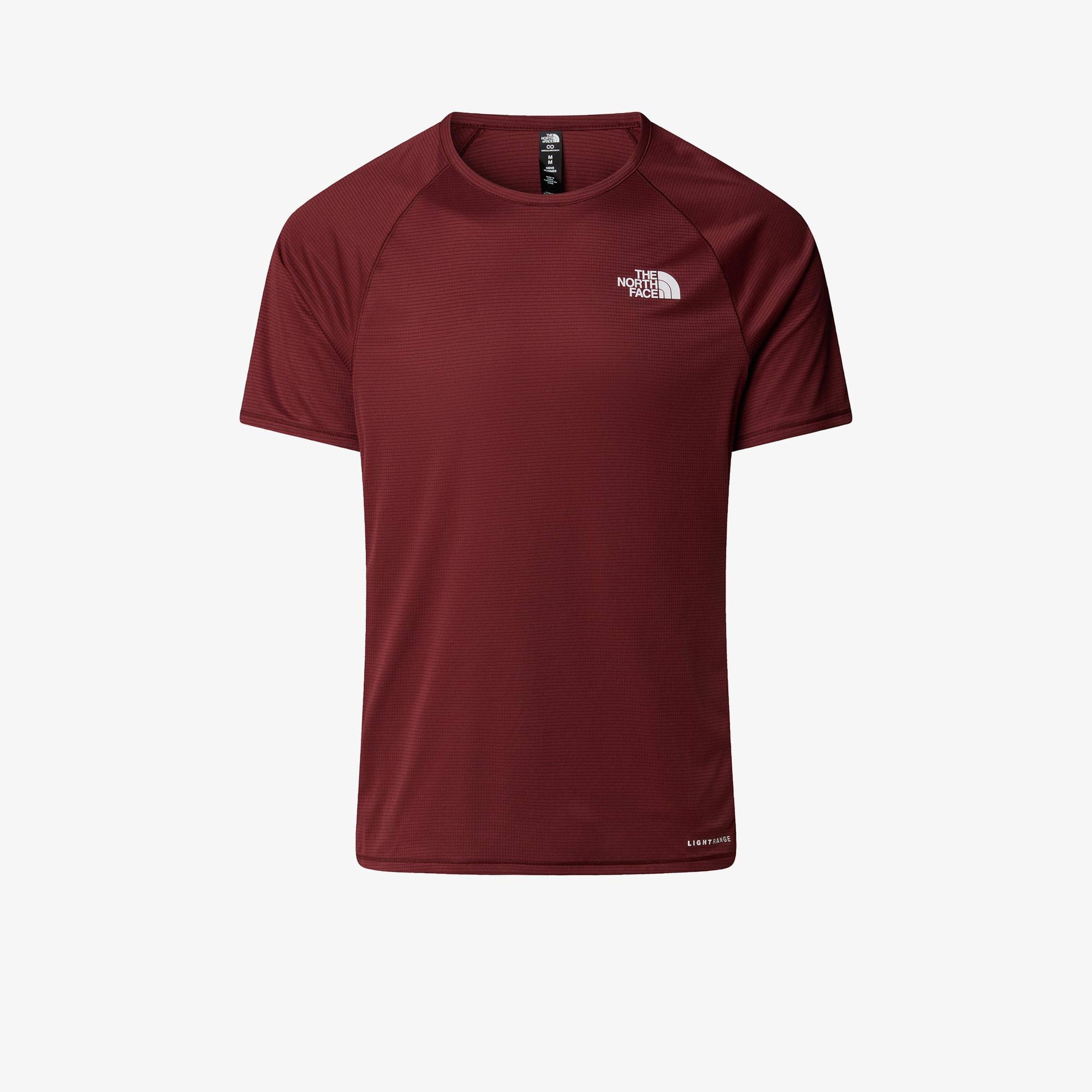 The North Face Sunriser Ss Erkek Bordo T-Shirt