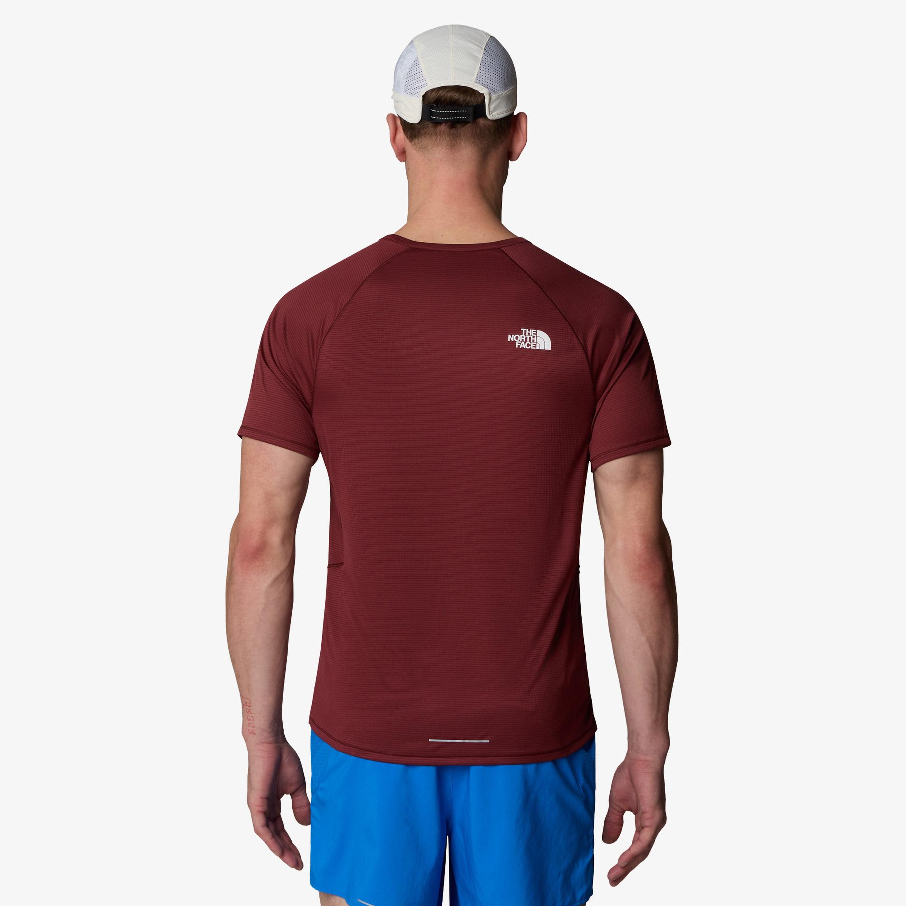 The North Face Sunriser Ss Erkek Bordo T-Shirt