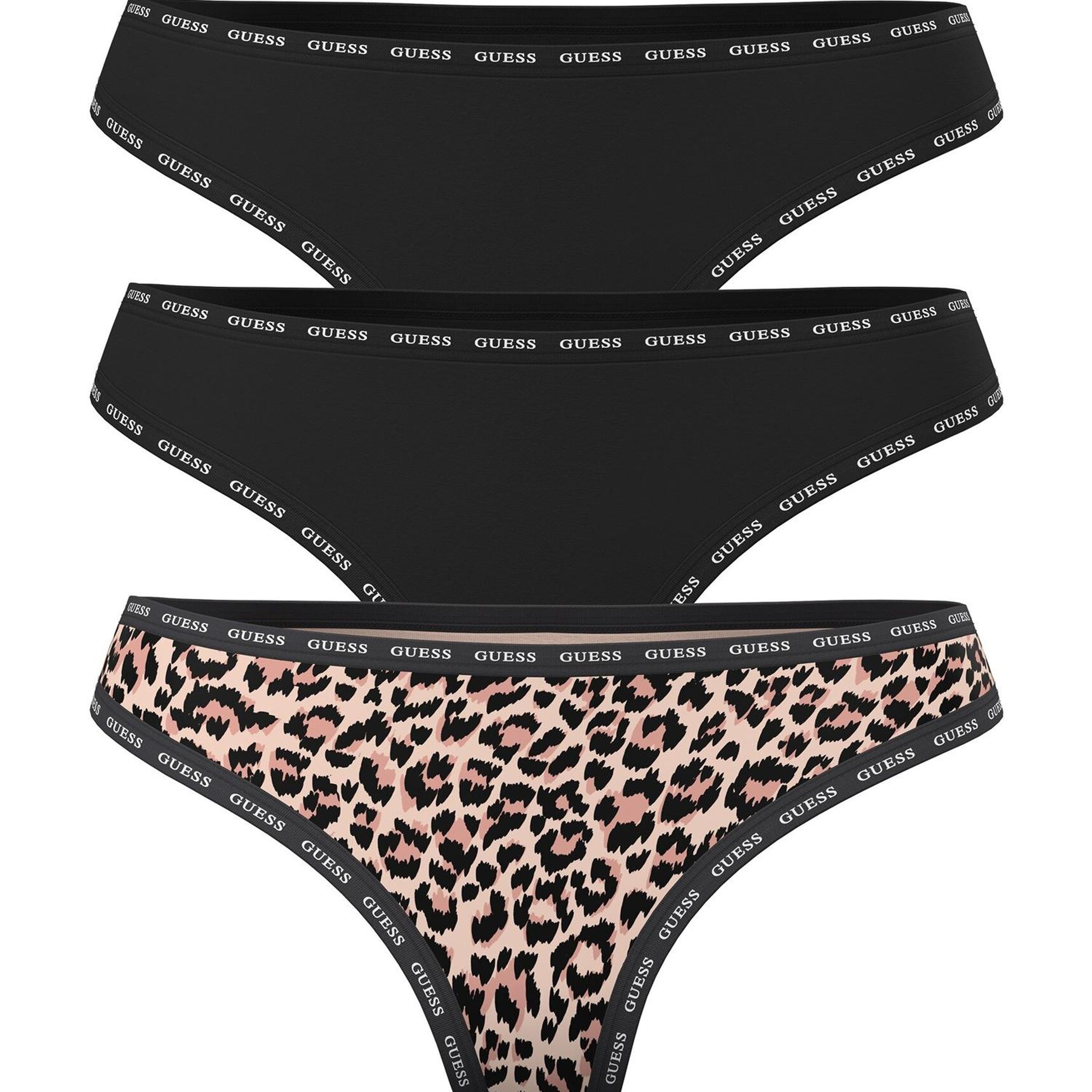 Printed Kadın Brief 3'Lü Külot Paketi