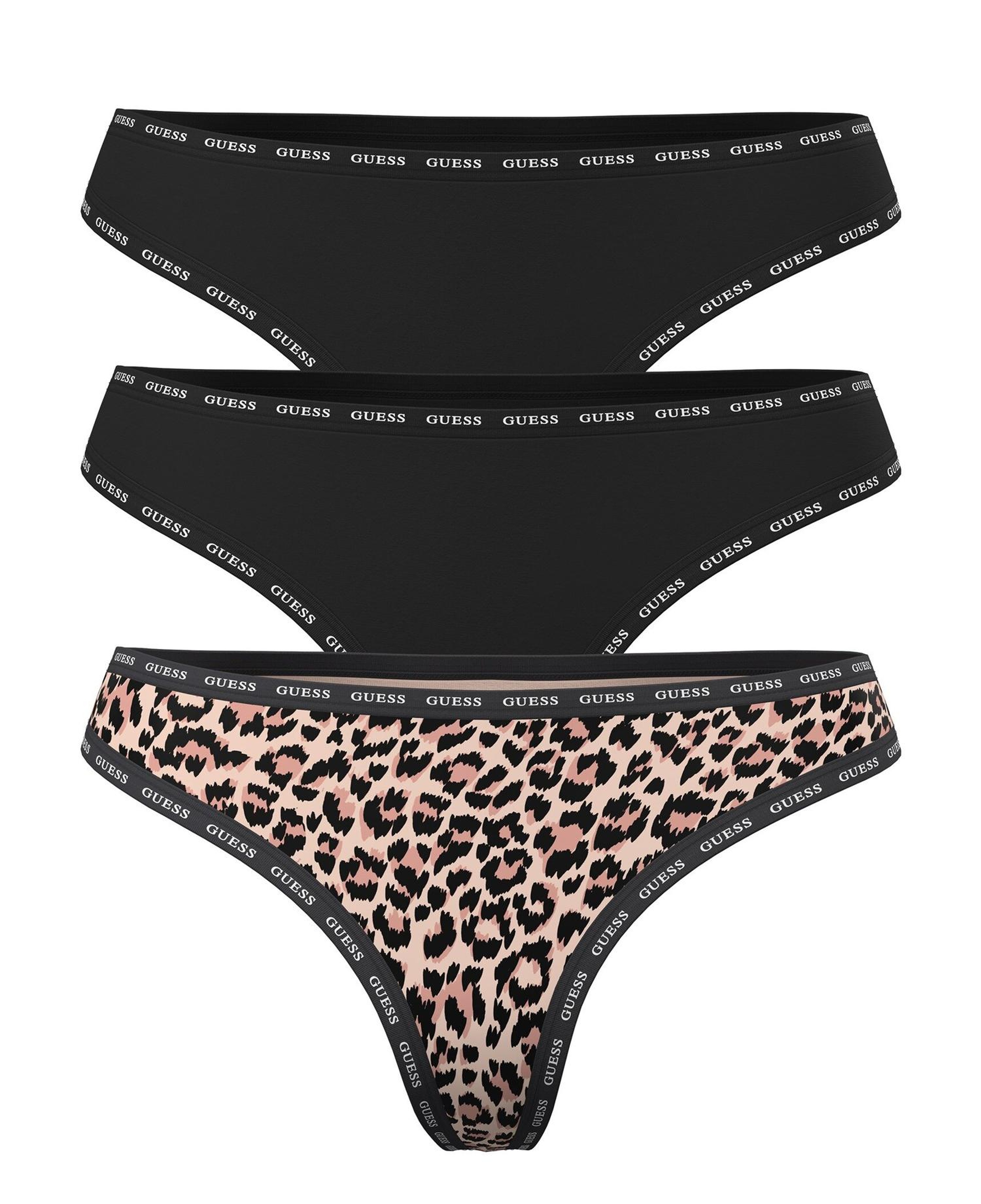 Printed Kadın Brief 3'Lü Külot Paketi