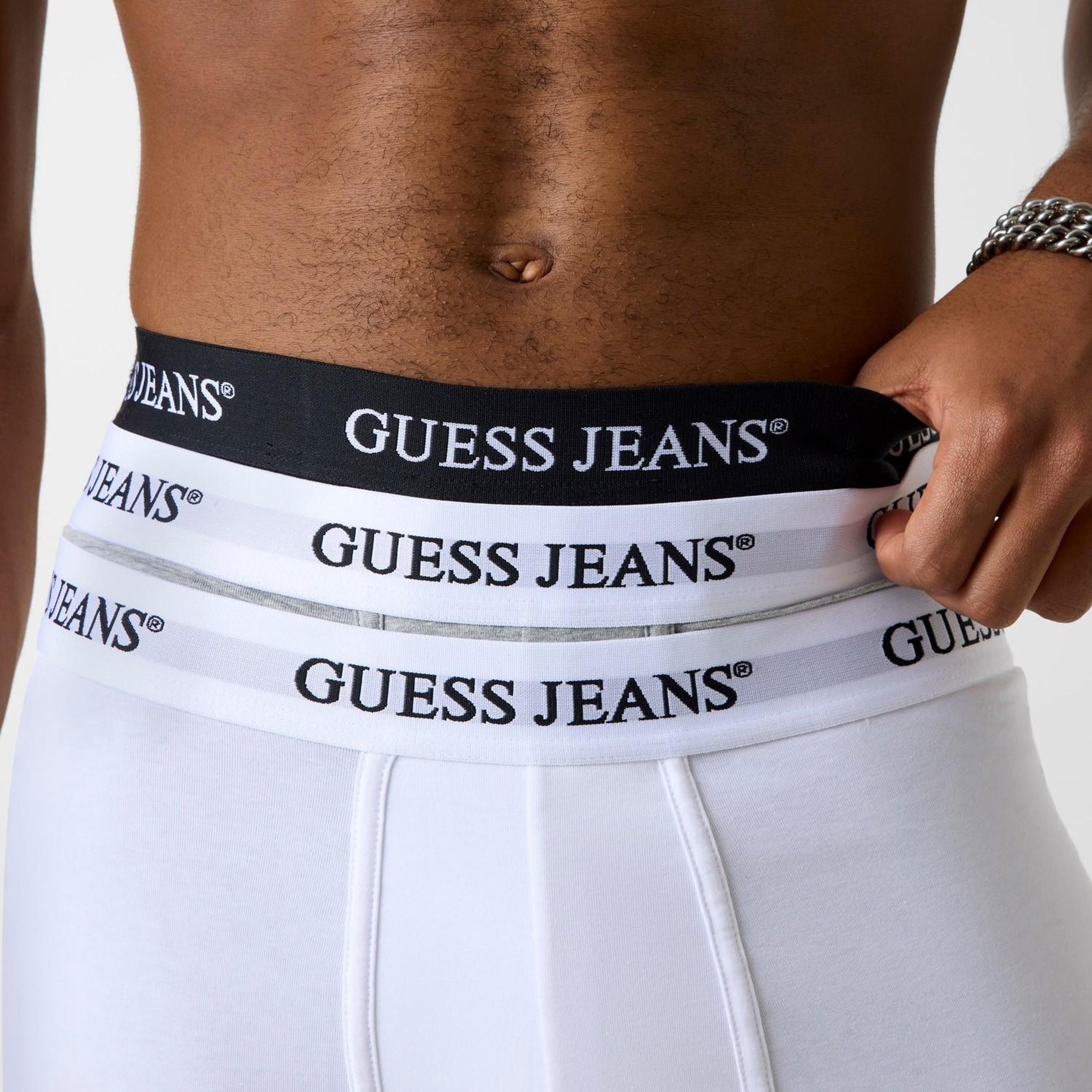 Guess Jeans Erkek 3'Lü Boxer Paketi