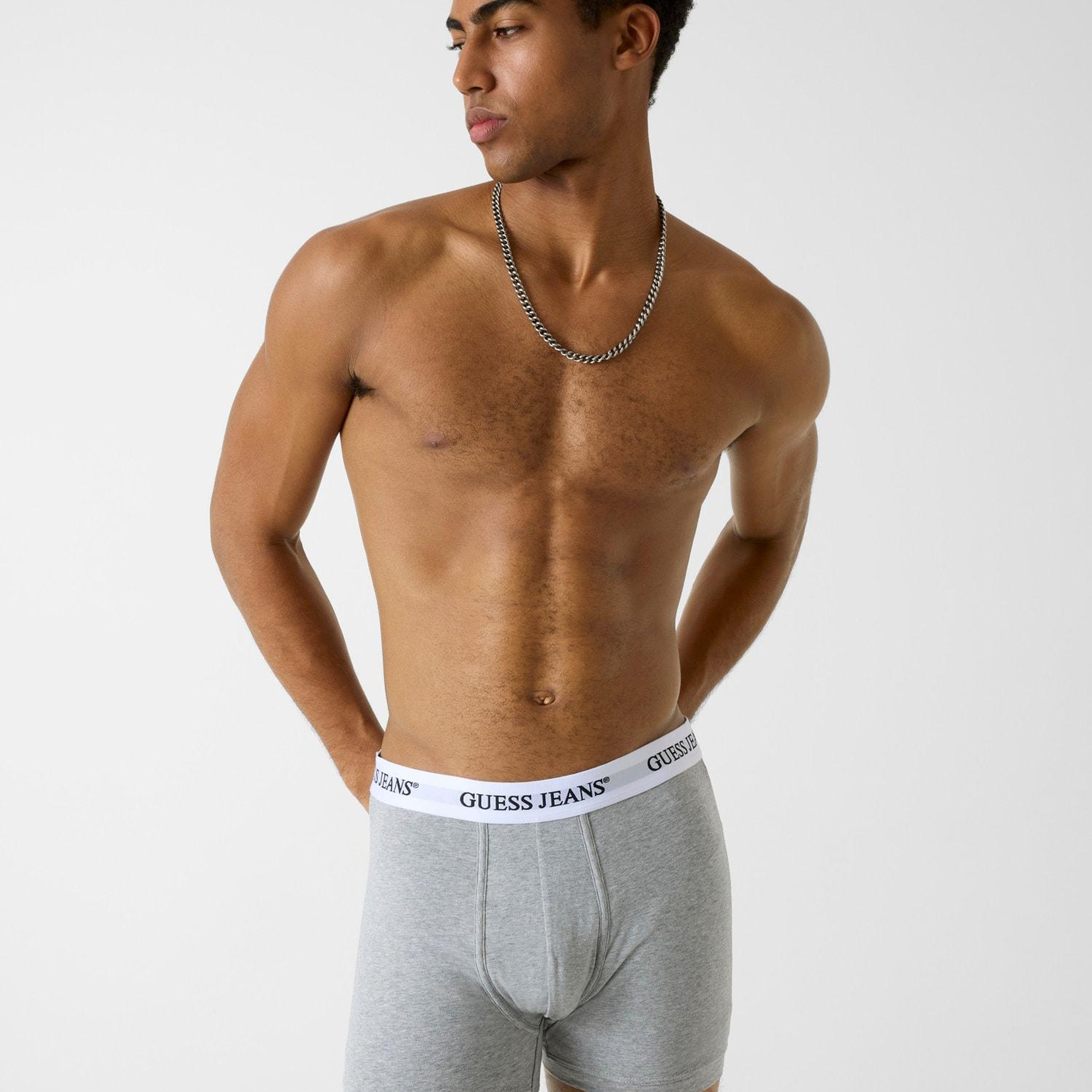 Guess Jeans Erkek 3'Lü Boxer Paketi