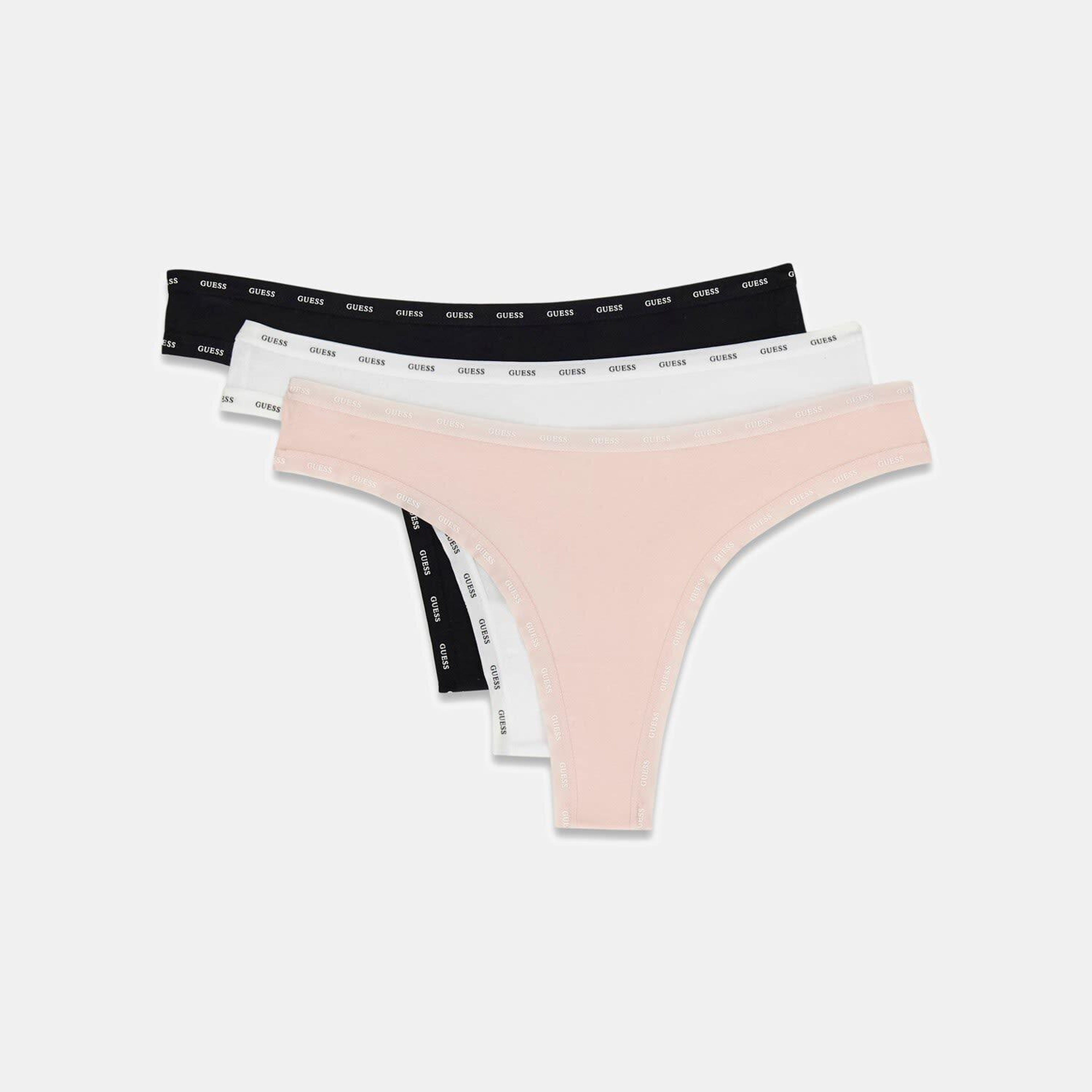 Basic Thong Kadın Brief 3'Lü Külot Paketi