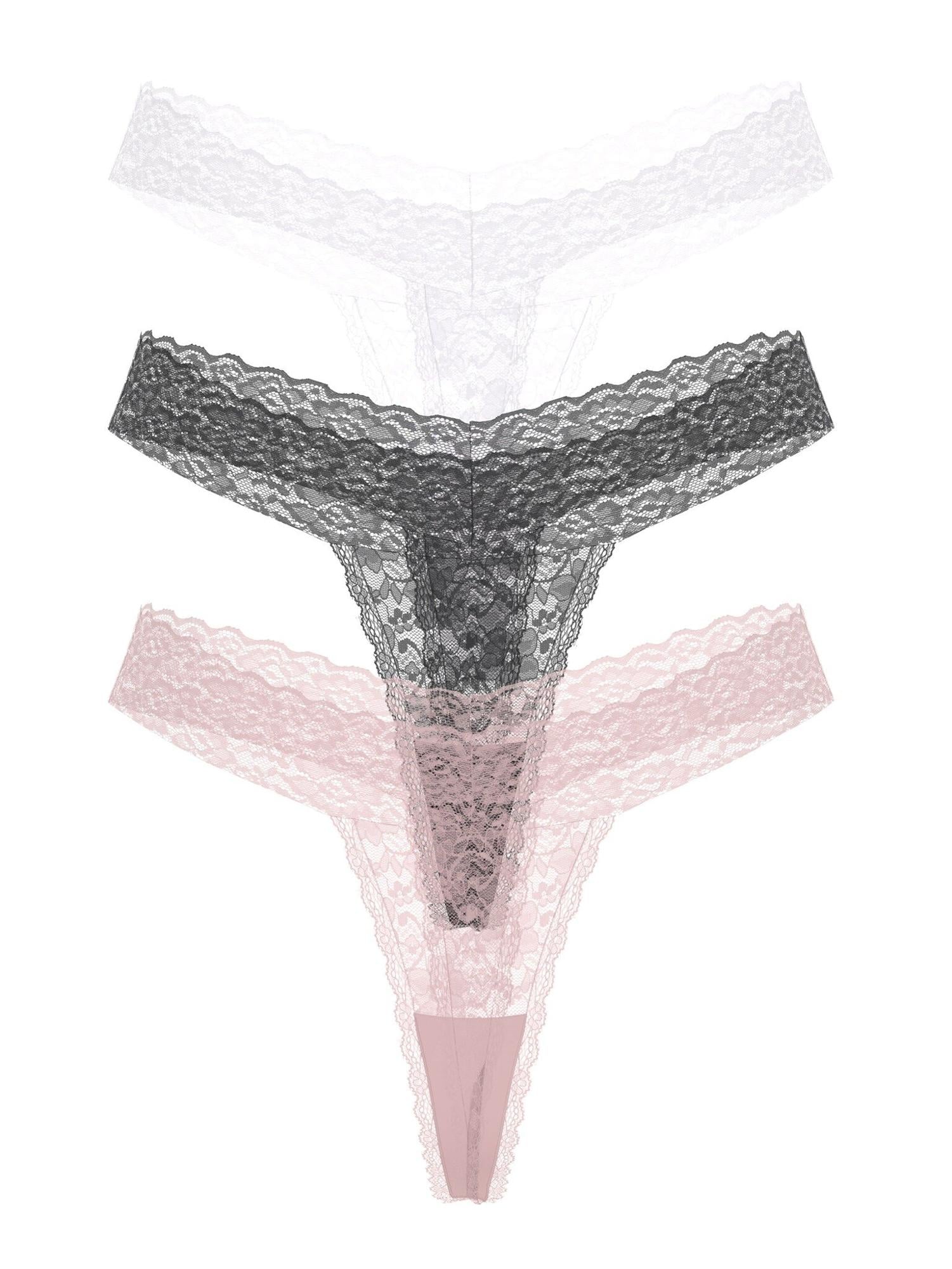 Basic Lace Kadın Brief 3'Lü Külot Paketi