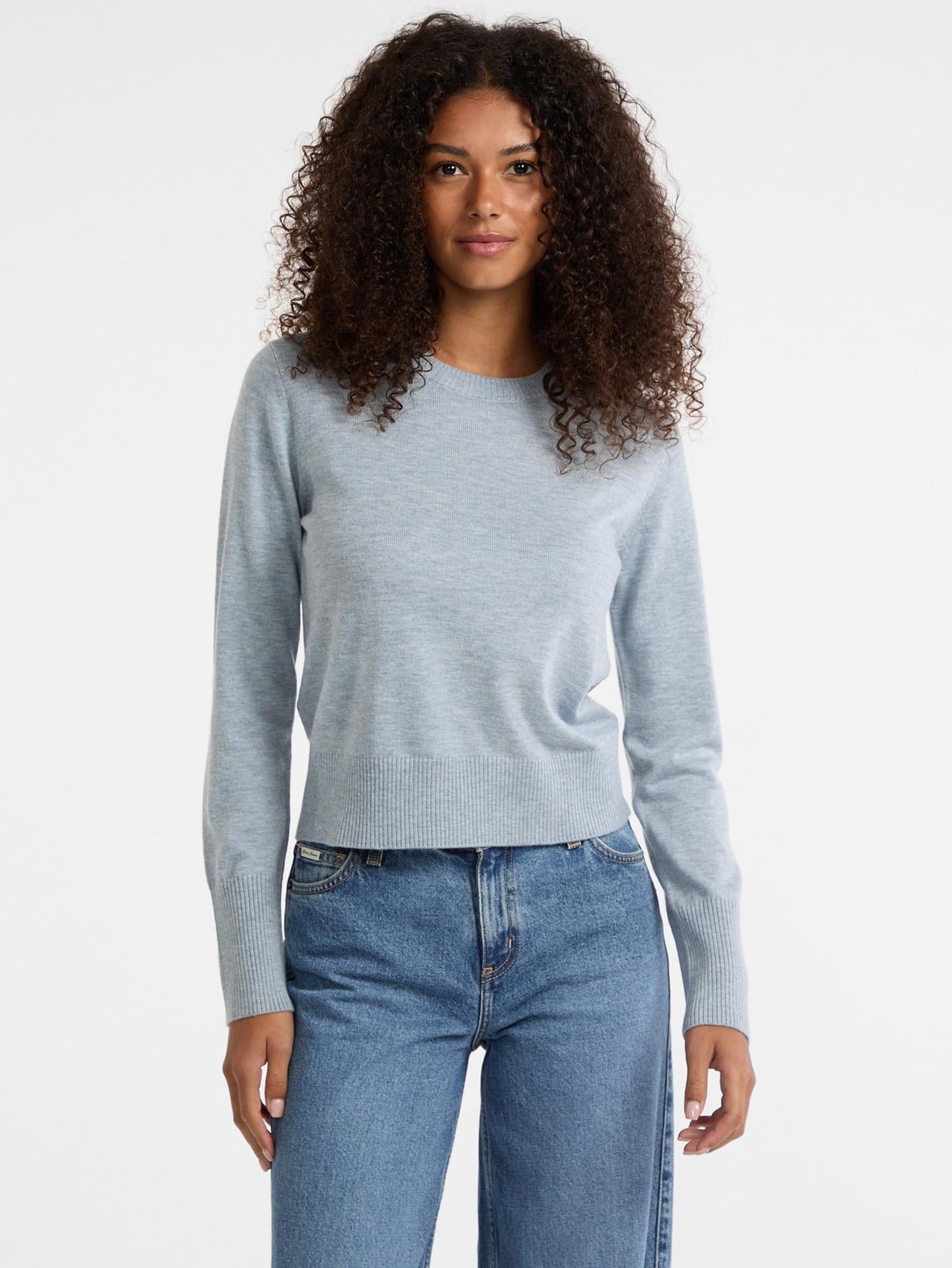 Guess Jeans Ls Cn Kadın Ipek Karışımlı Triko