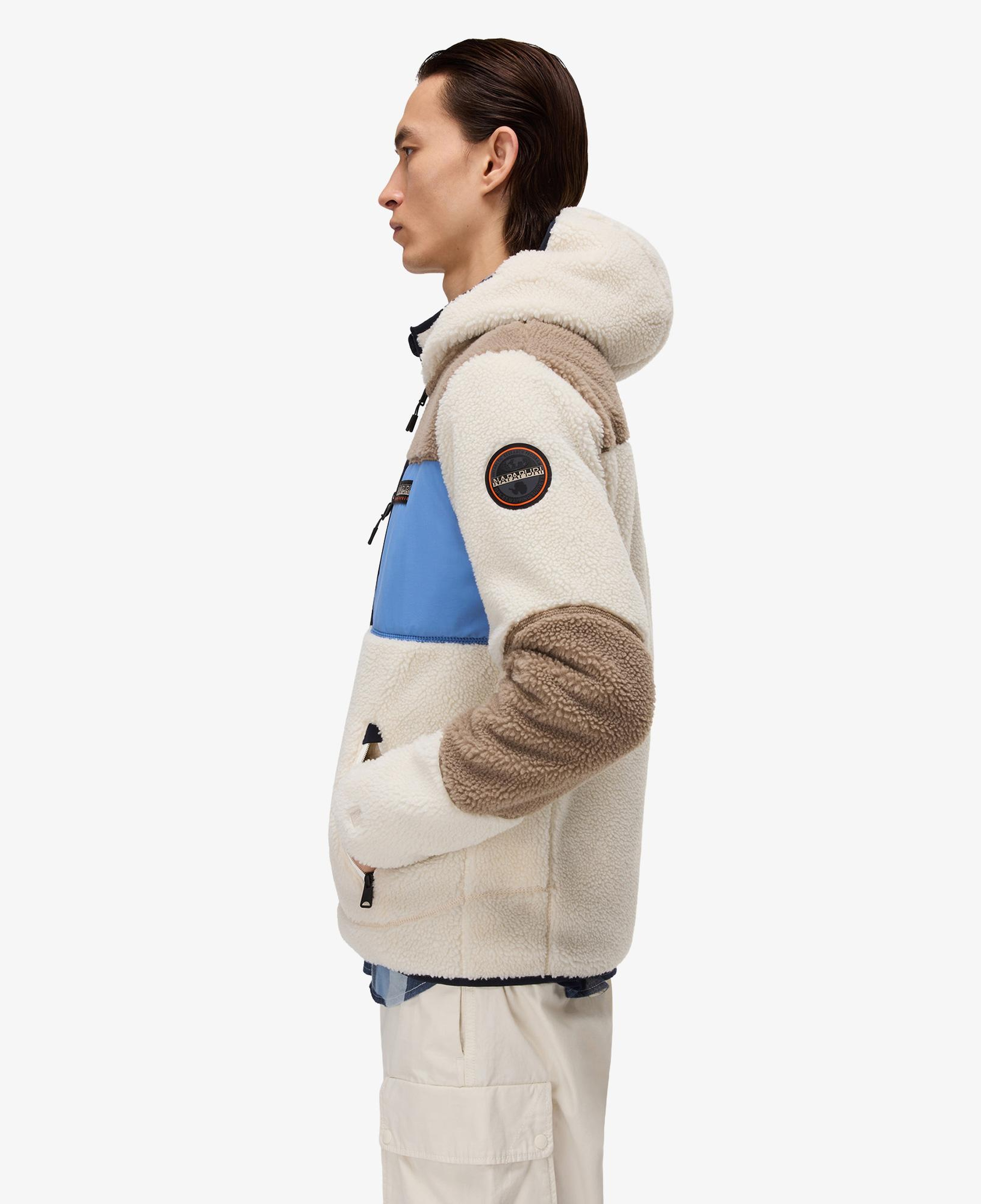 Napapijri Yupik 3 Erkek Krem Polar Ceket