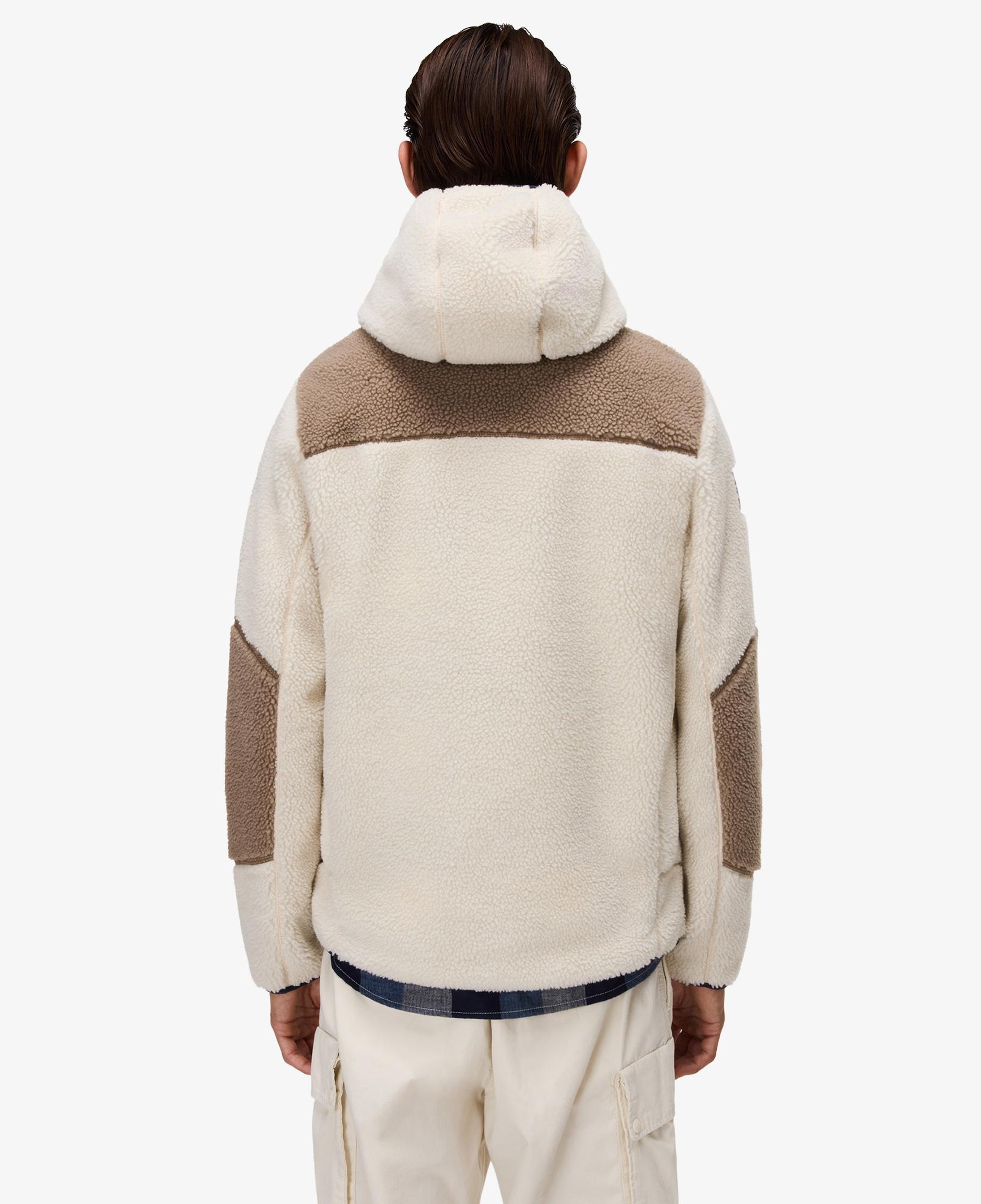 Napapijri Yupik 3 Erkek Krem Polar Ceket