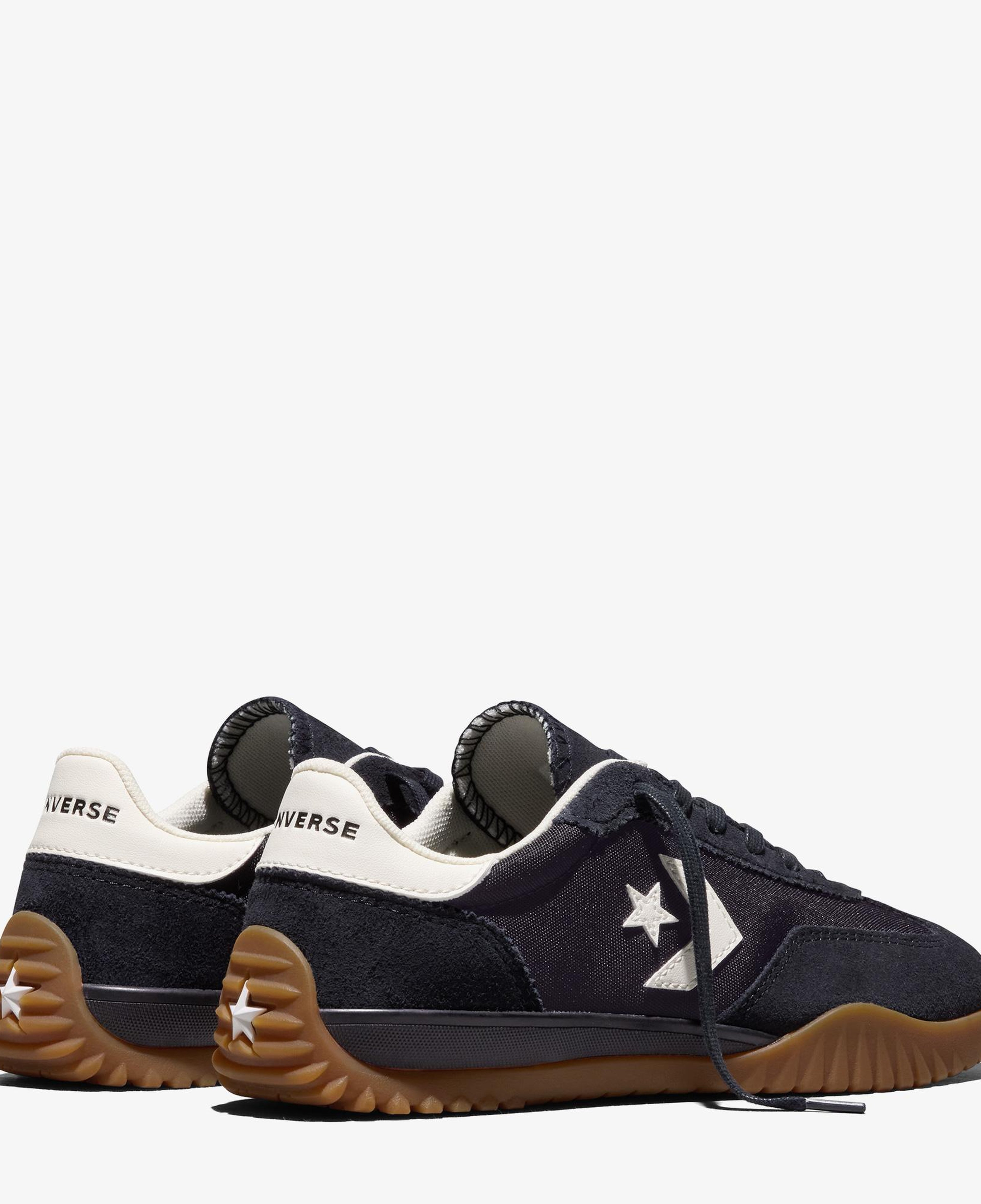 Converse Run Star Trainer Unisex Siyah Süet Sneaker