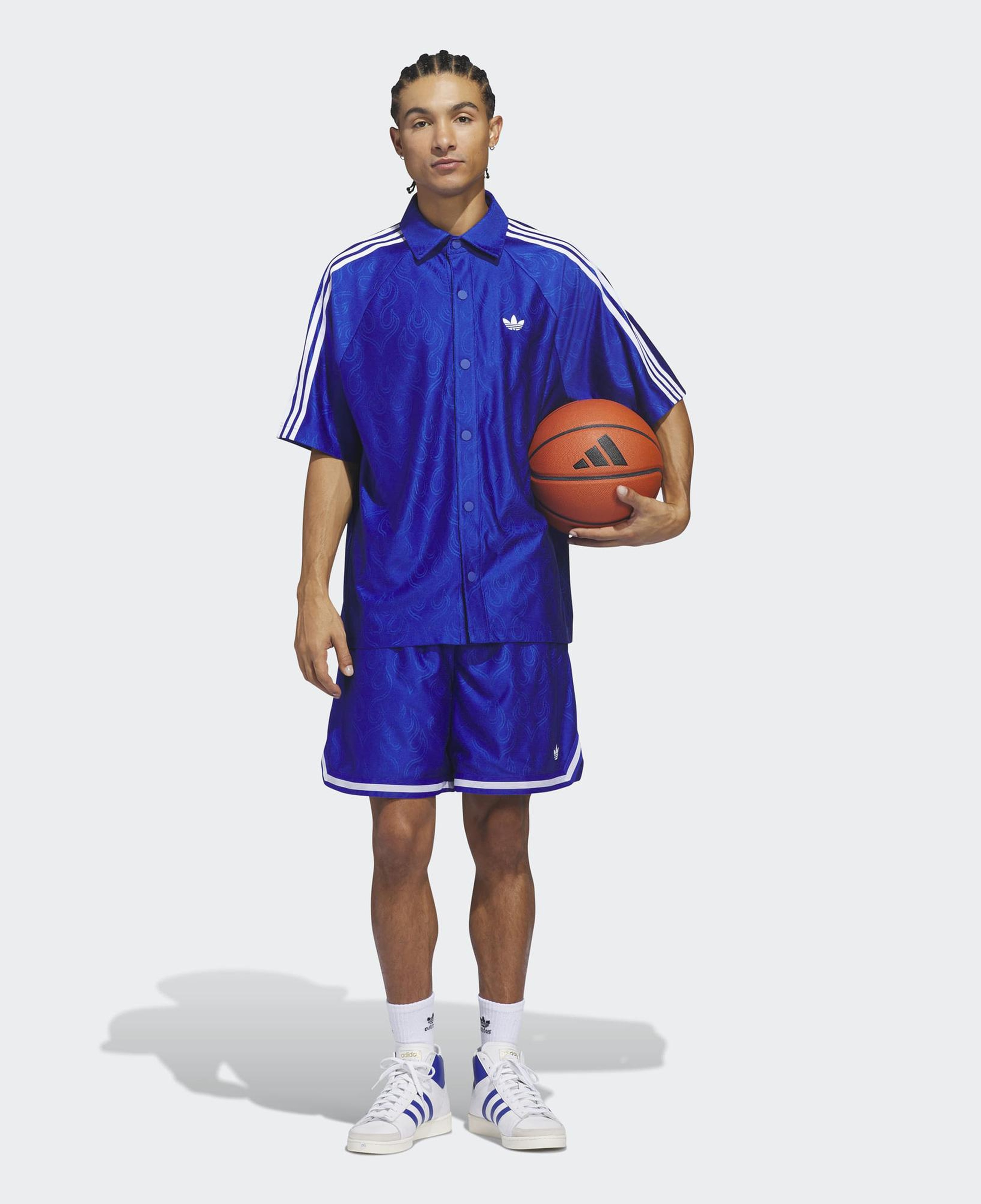adidas Jacquard Unisex Mavi Şort