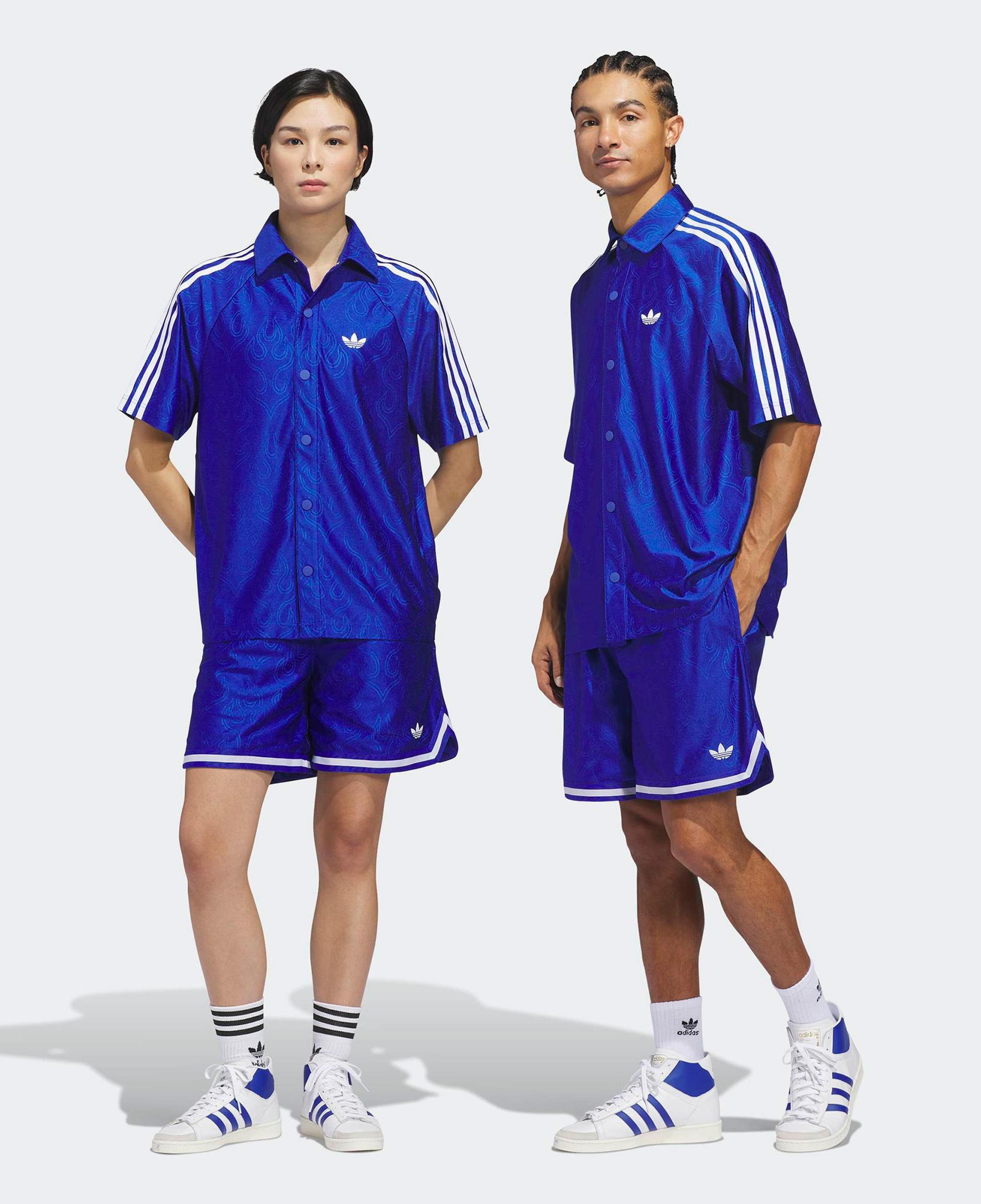 adidas Jacquard Unisex Mavi Şort