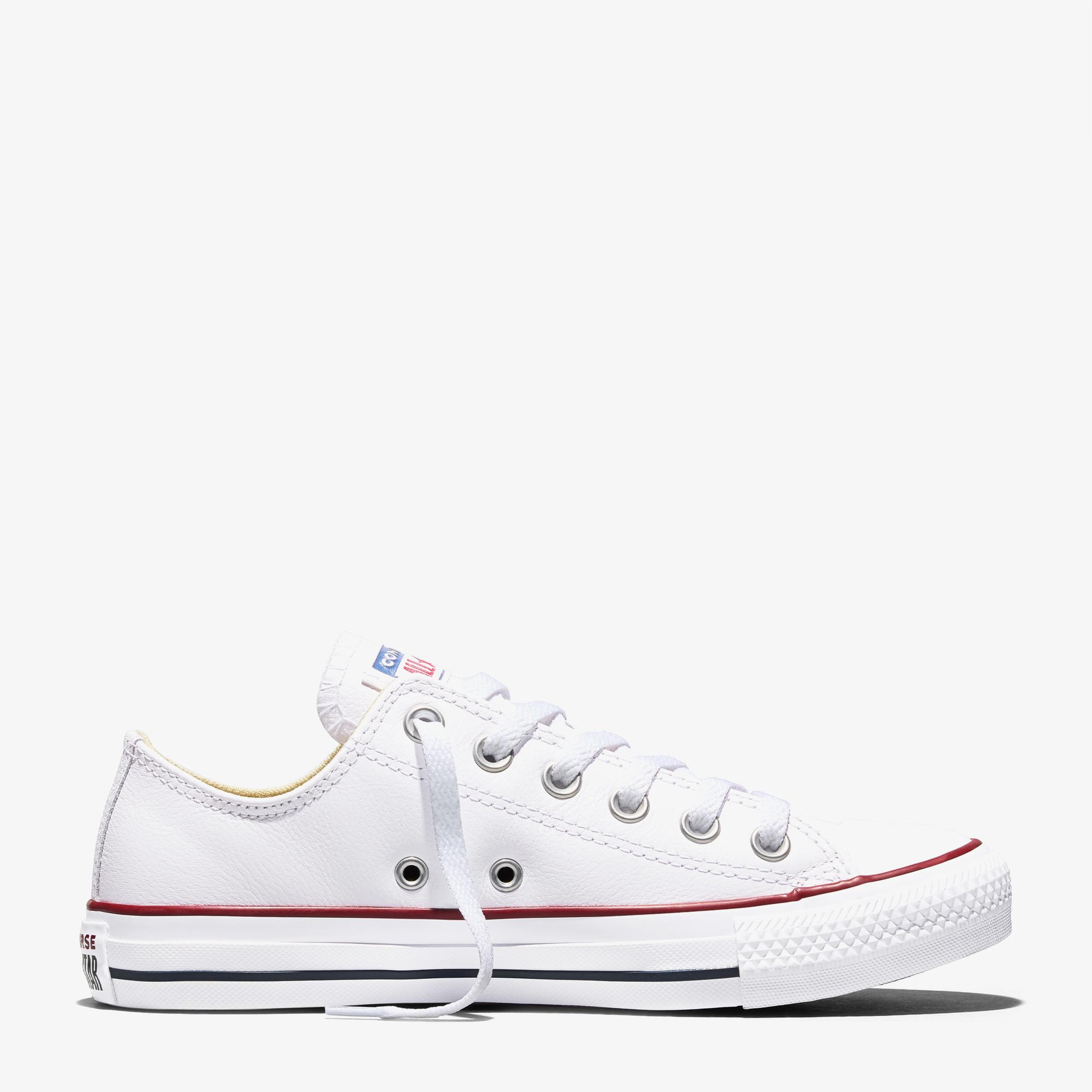 Converse Chuck Taylor All Star Unisex Beyaz Deri Sneaker