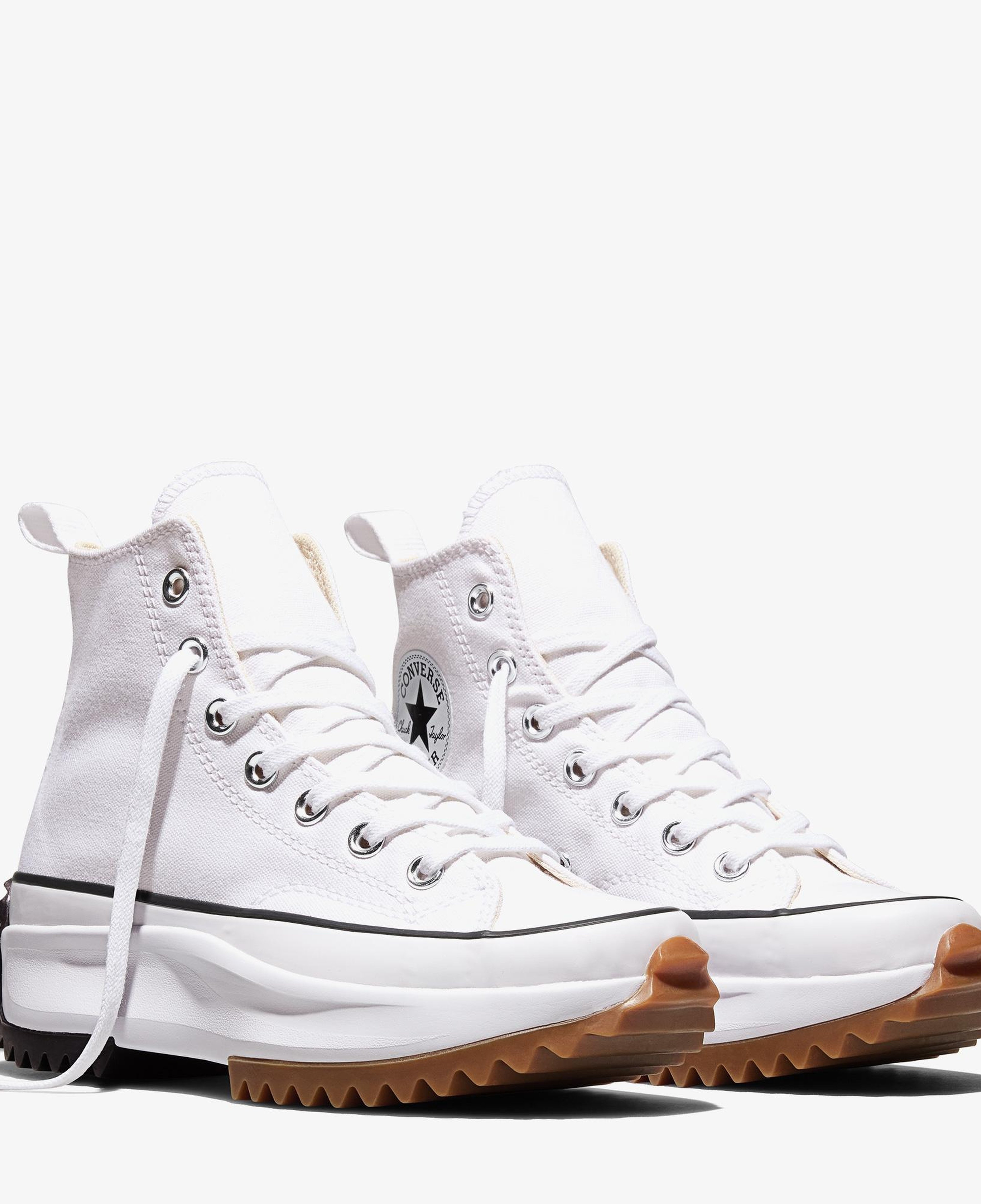 Converse Run Star Hike Unisex Beyaz Platform Sneaker