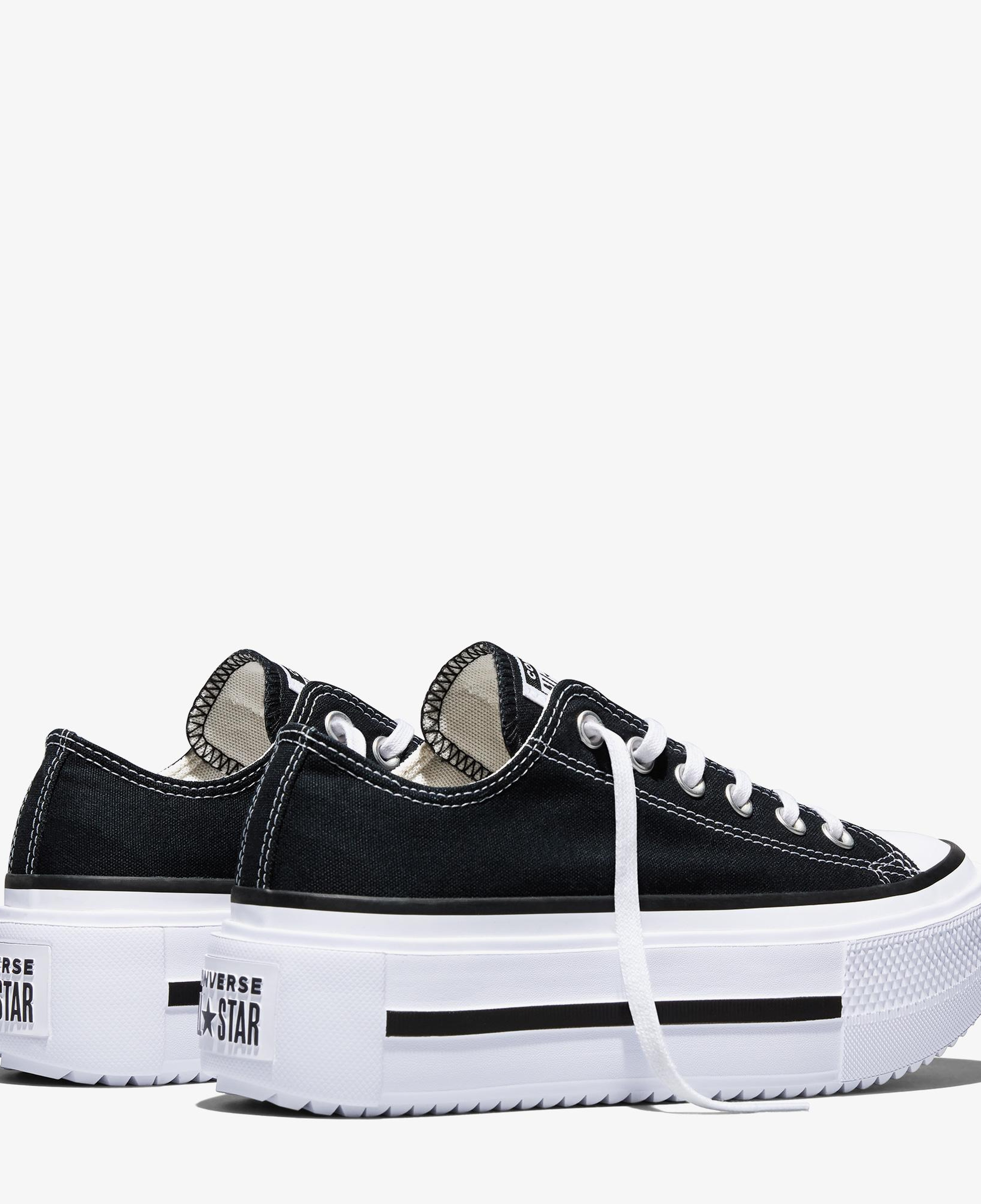 Converse Chuck Taylor All Star Lift Double Stack Unisex Siyah Sneaker