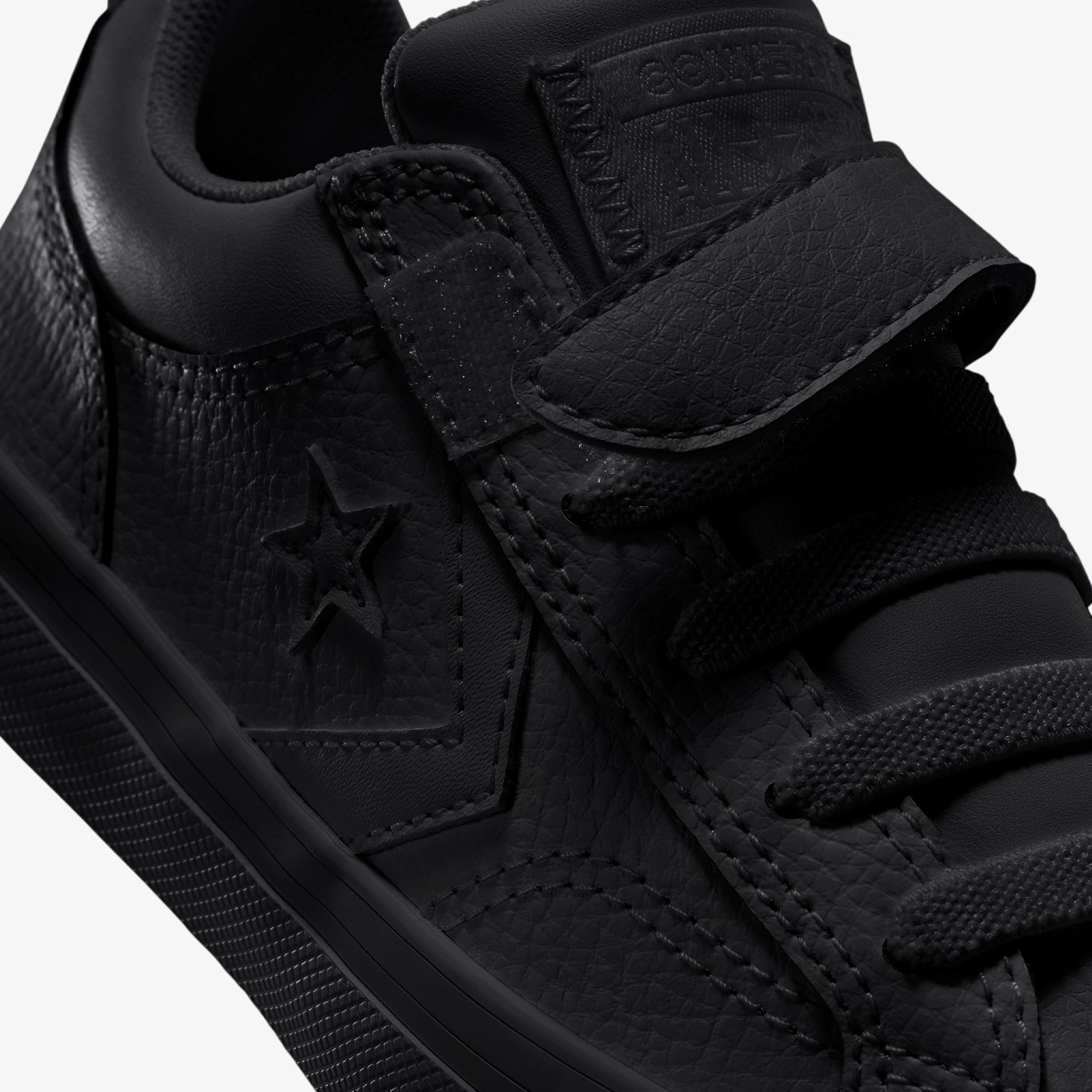 Converse Pro Blaze Çocuk Siyah Deri Sneaker