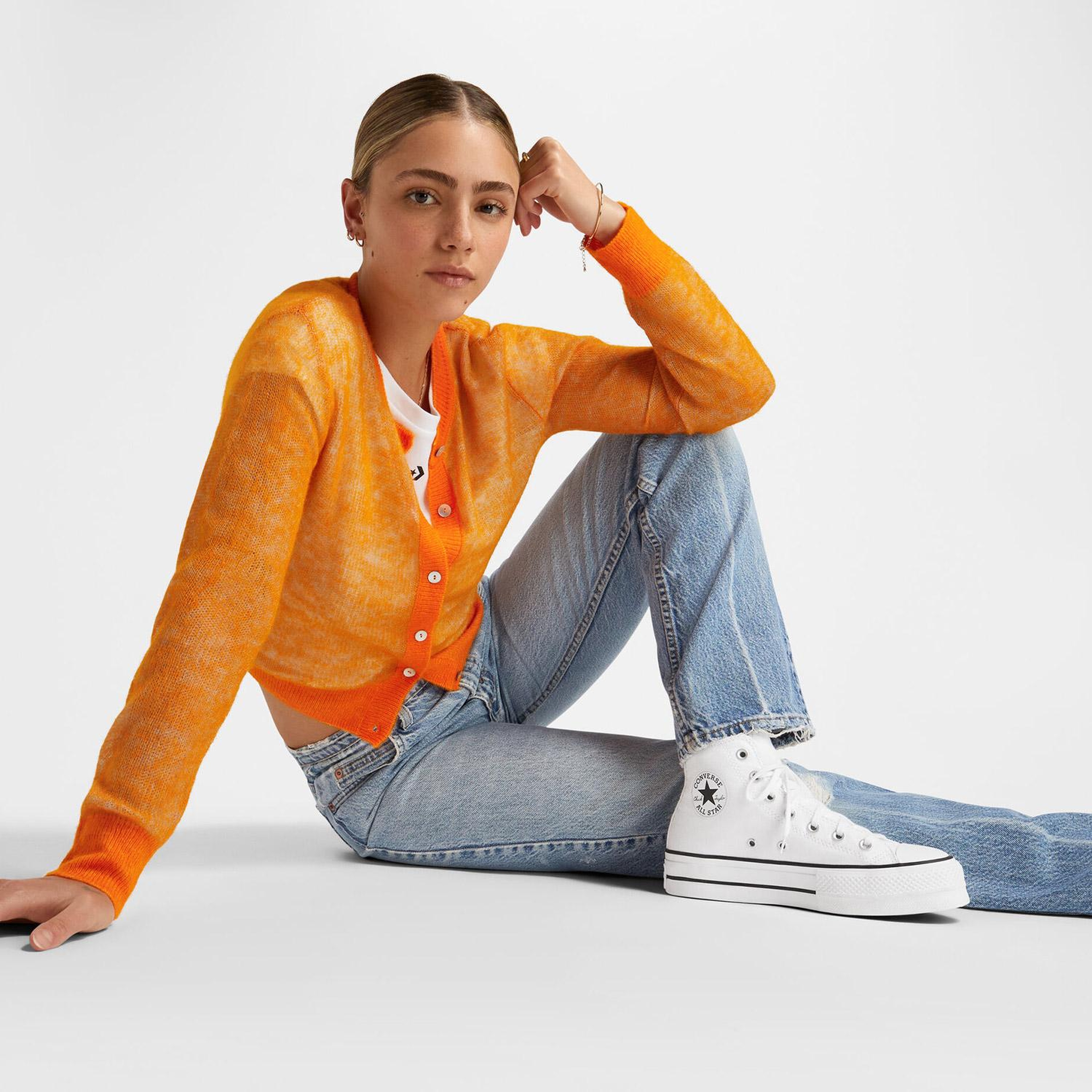 Converse Chuck Taylor All Star Lift Kadın Beyaz Sneaker
