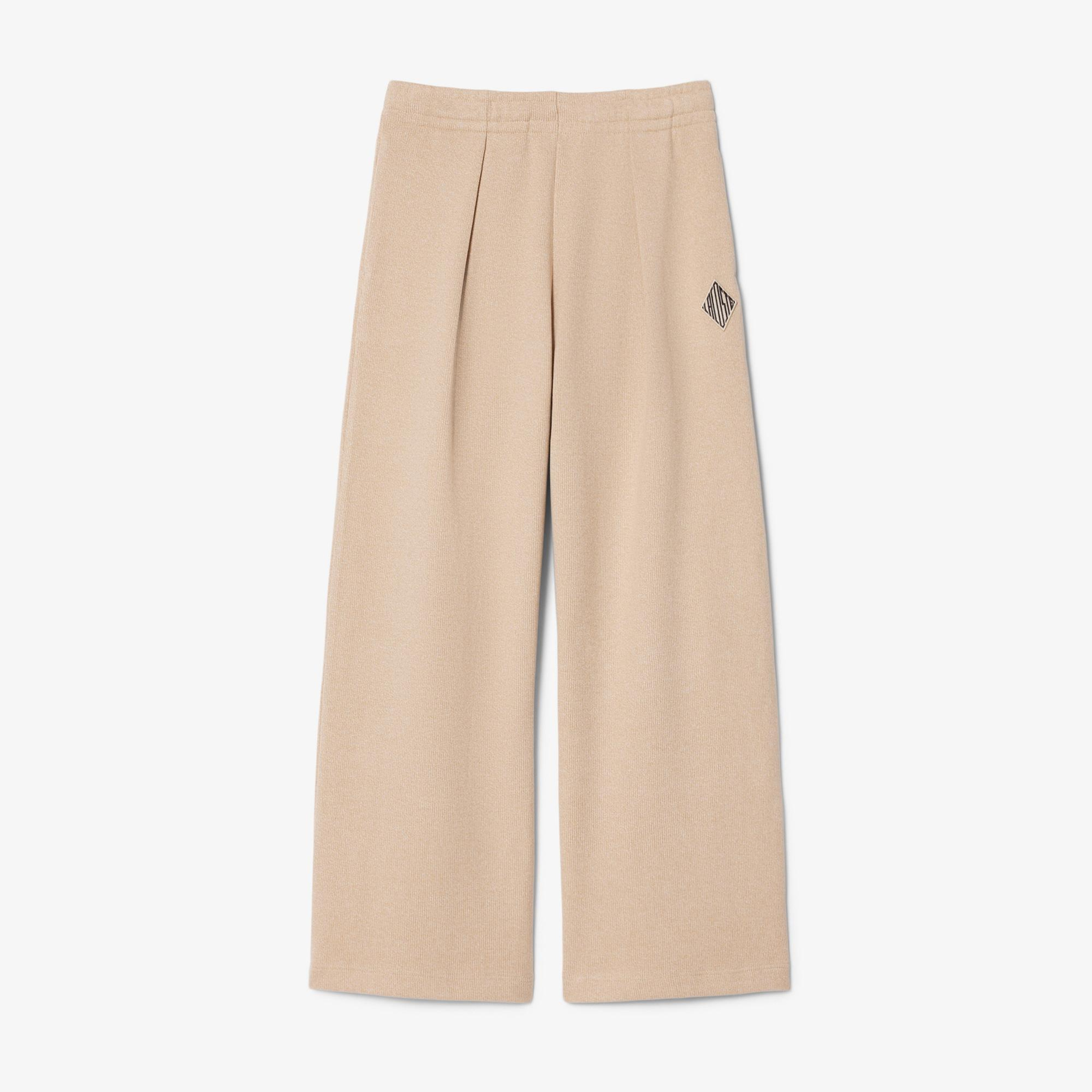Lacoste Kadın Oversize Fit Bej Eşofman Altı