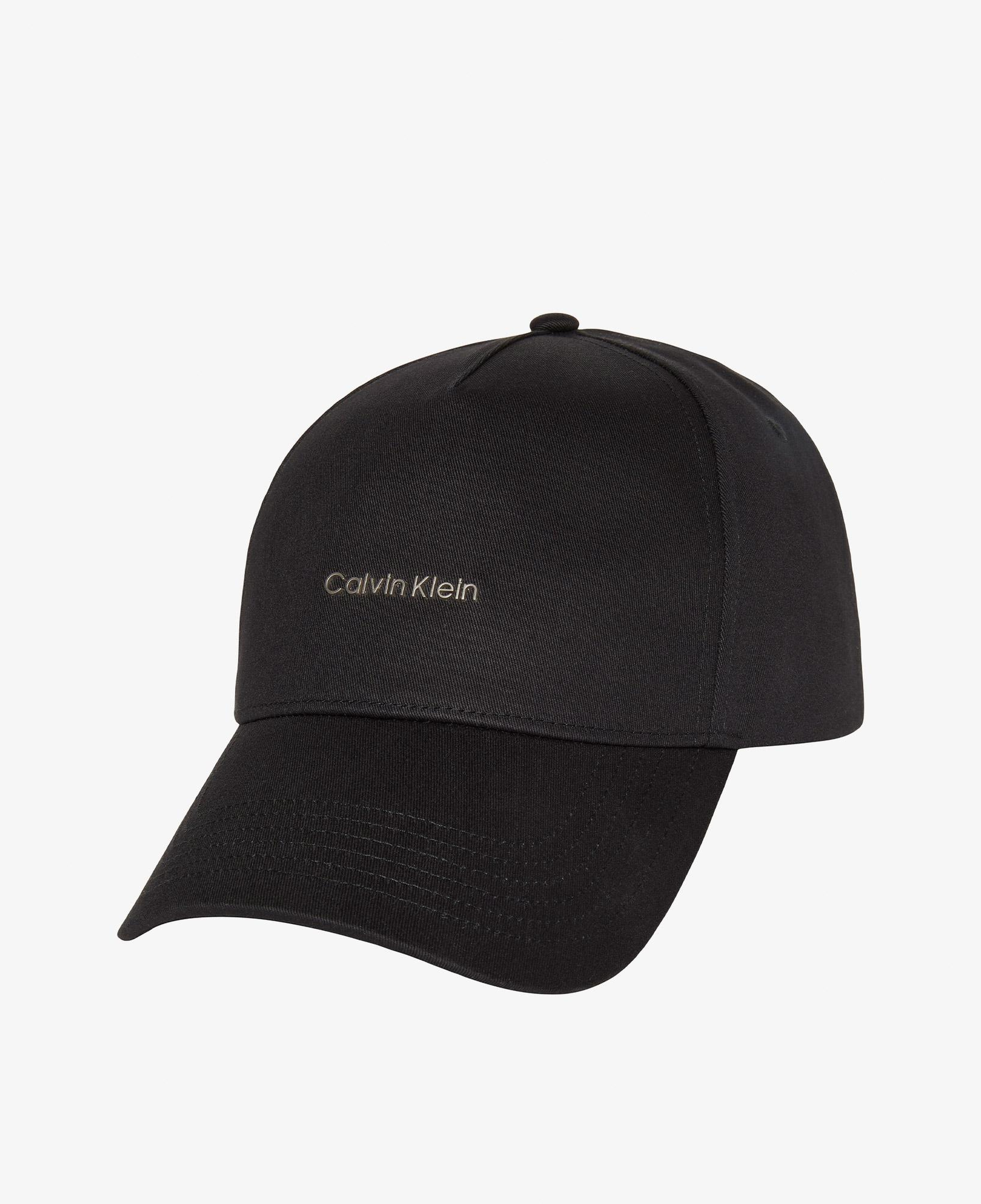 Calvin Klein Coton Twill Standard Logo Erkek Siyah Şapka