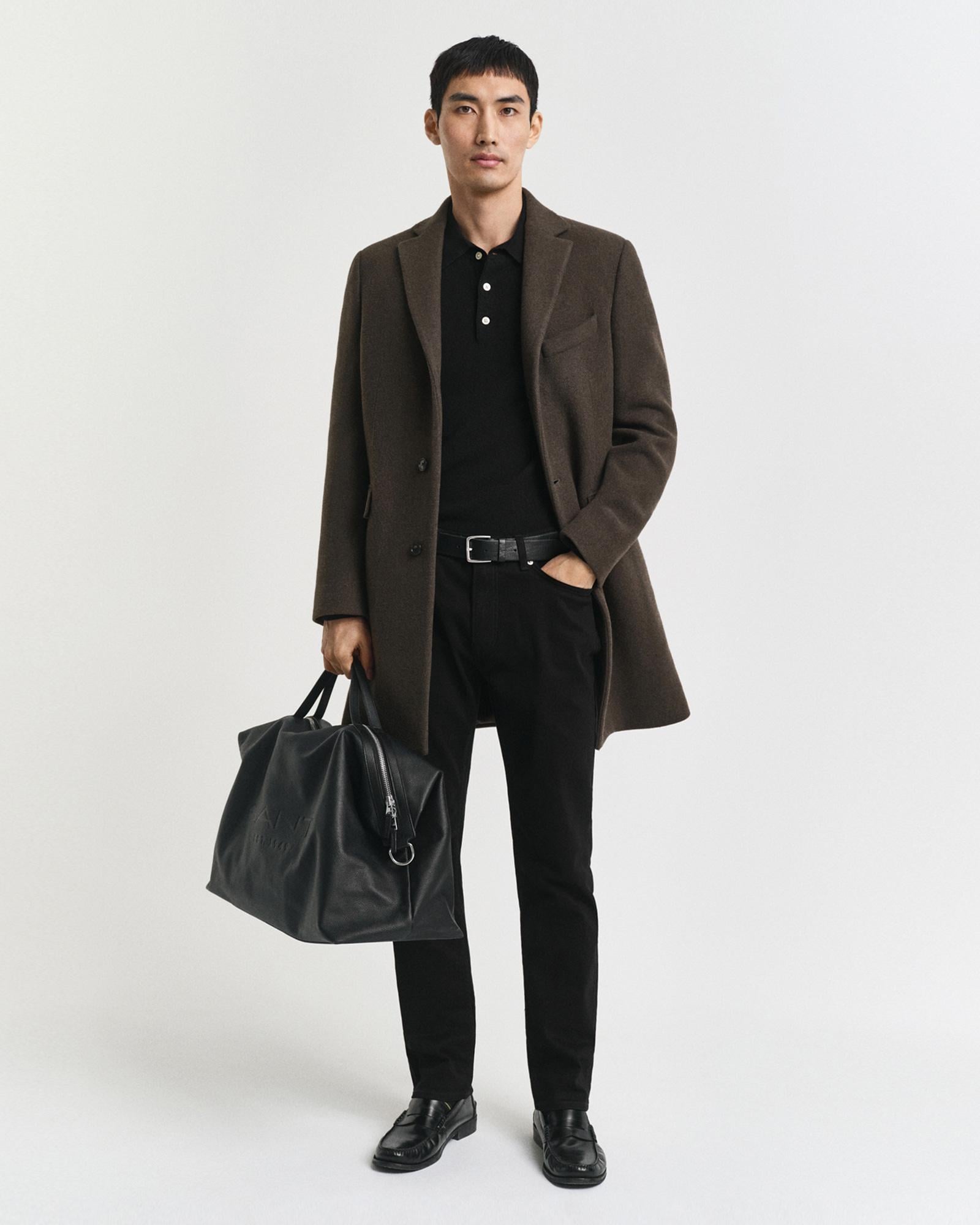 GANT Erkek Siyah Regular Fit Jean