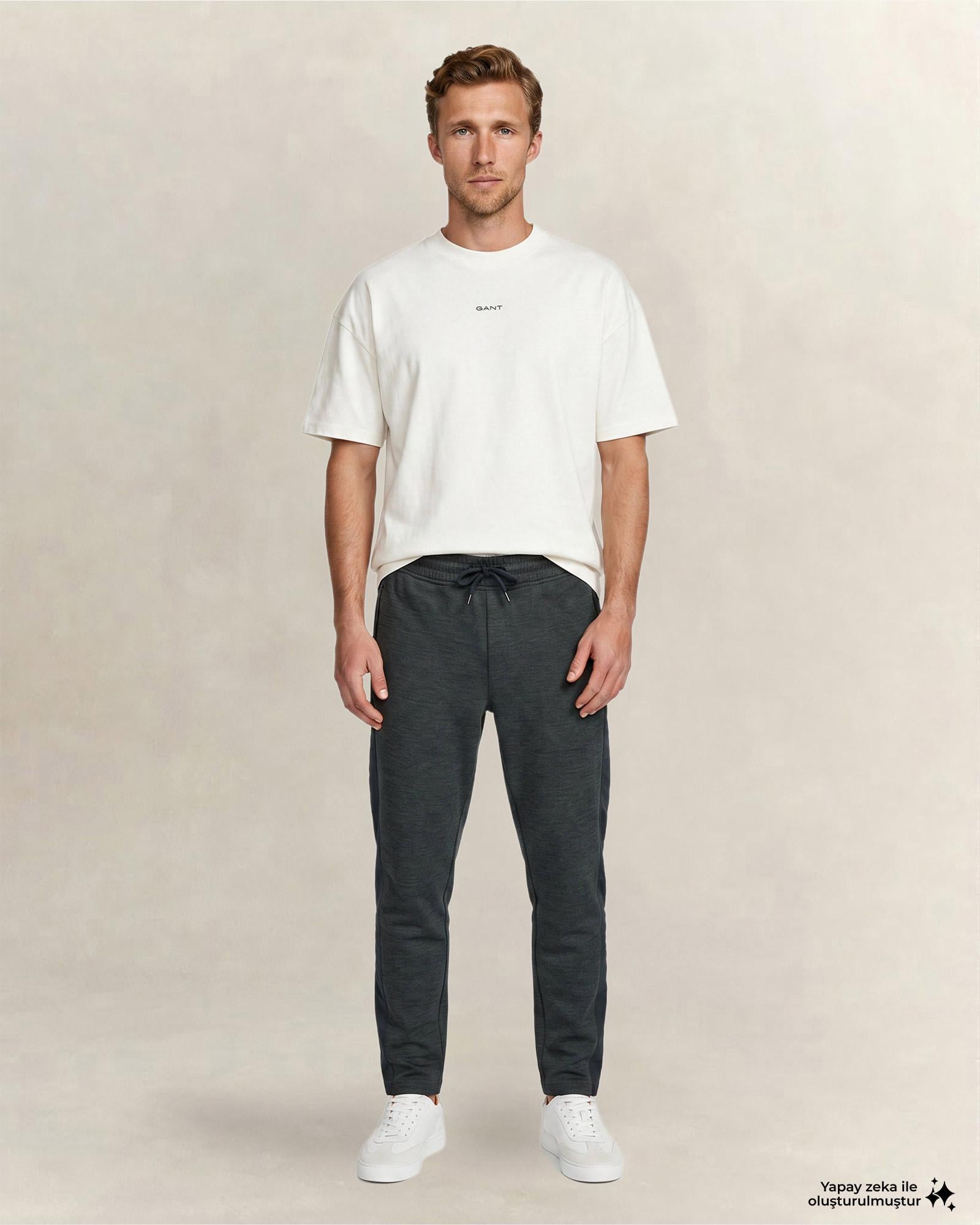 GANT Erkek Yeşil Regular Fit Eşofman Altı