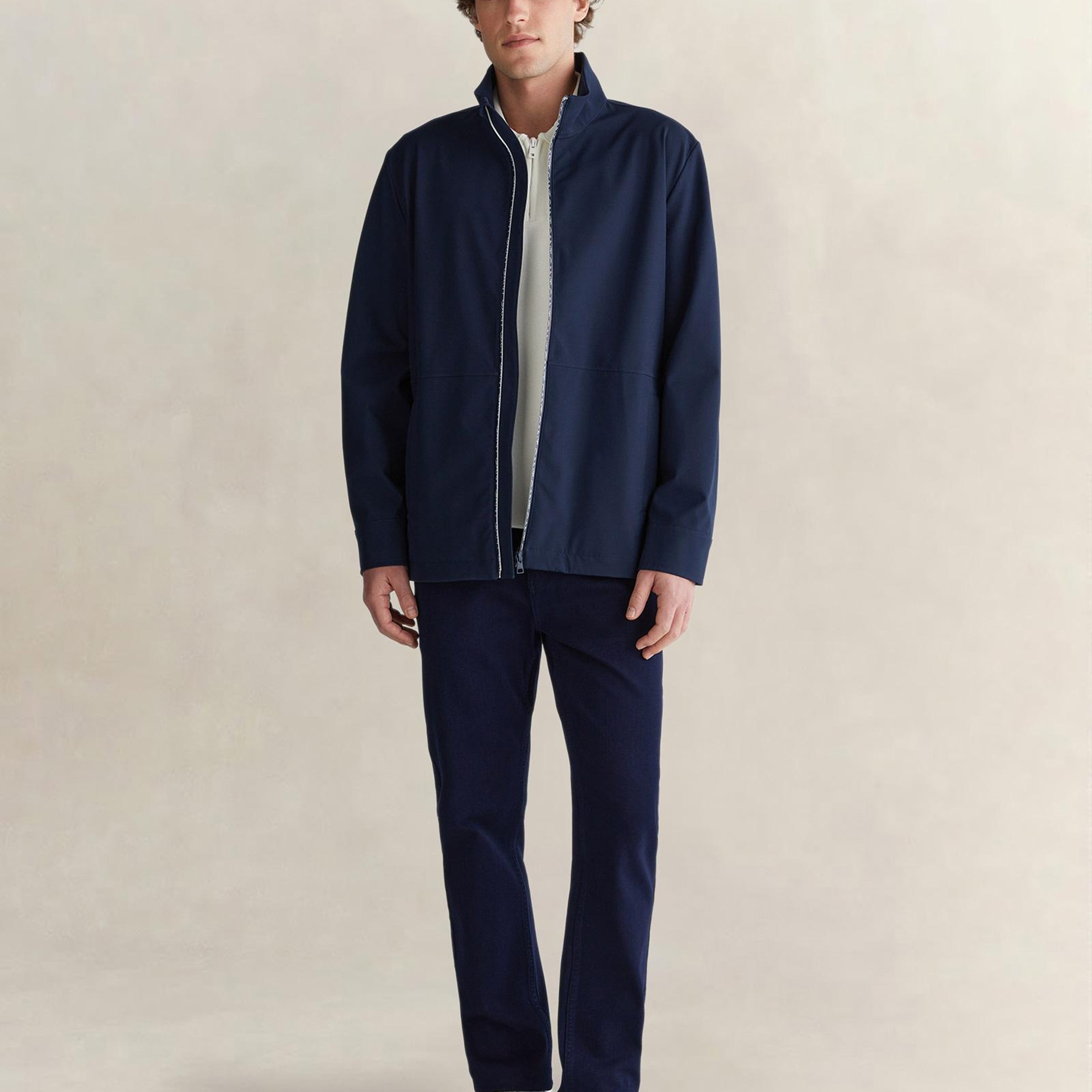 GANT Erkek Mavi Regular Fit Logolu Jean