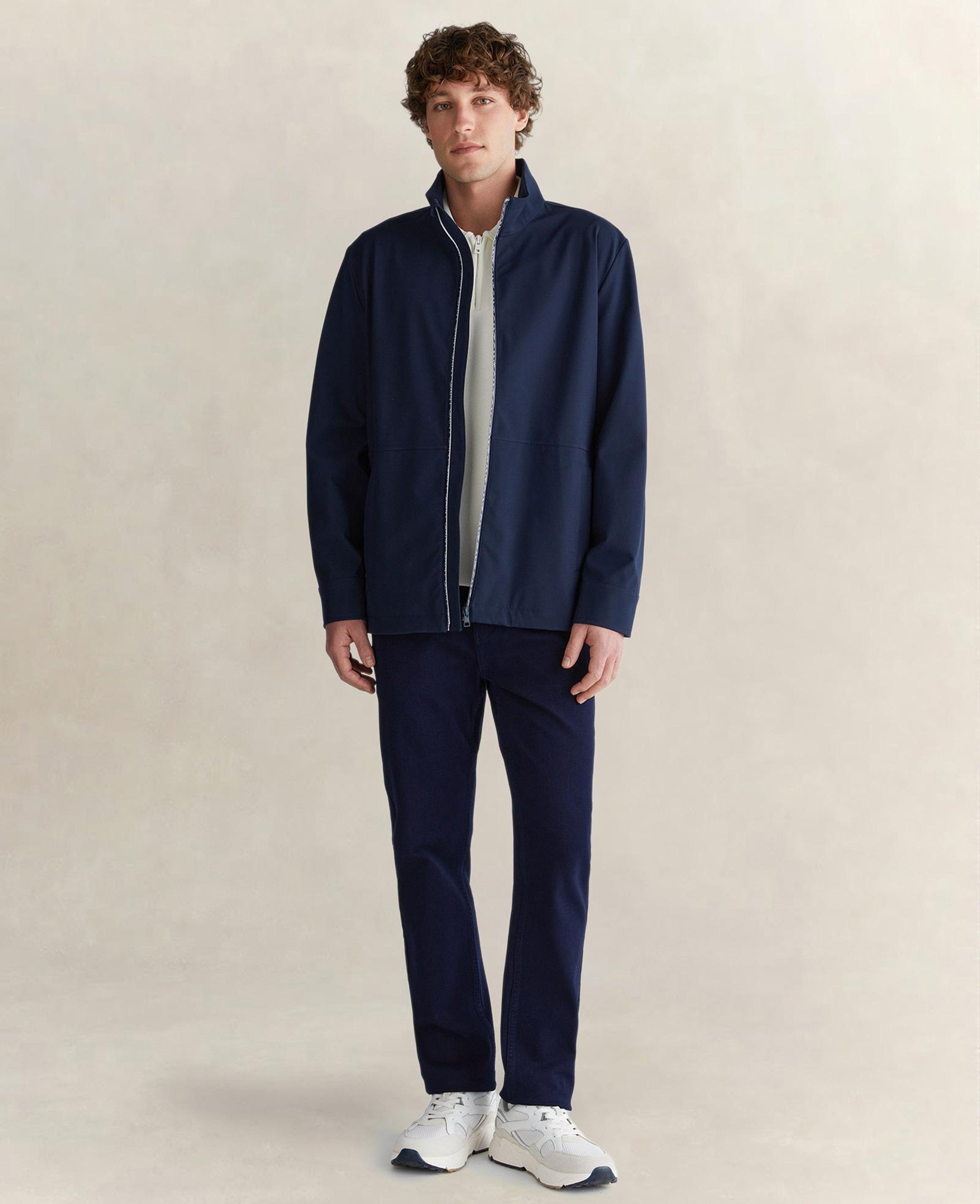GANT Erkek Mavi Regular Fit Logolu Jean