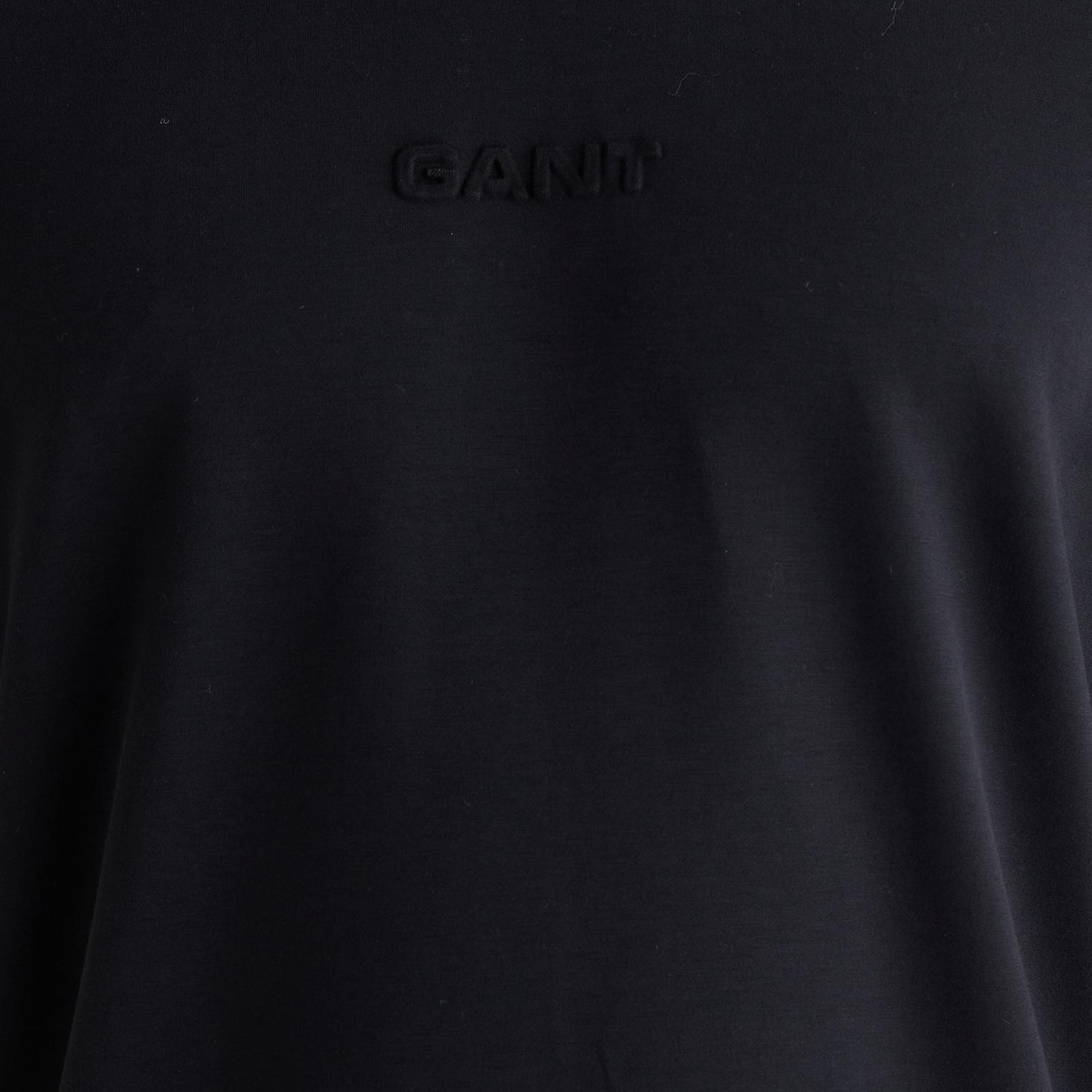 GANT Erkek Siyah Kısa Kollu T-Shirt
