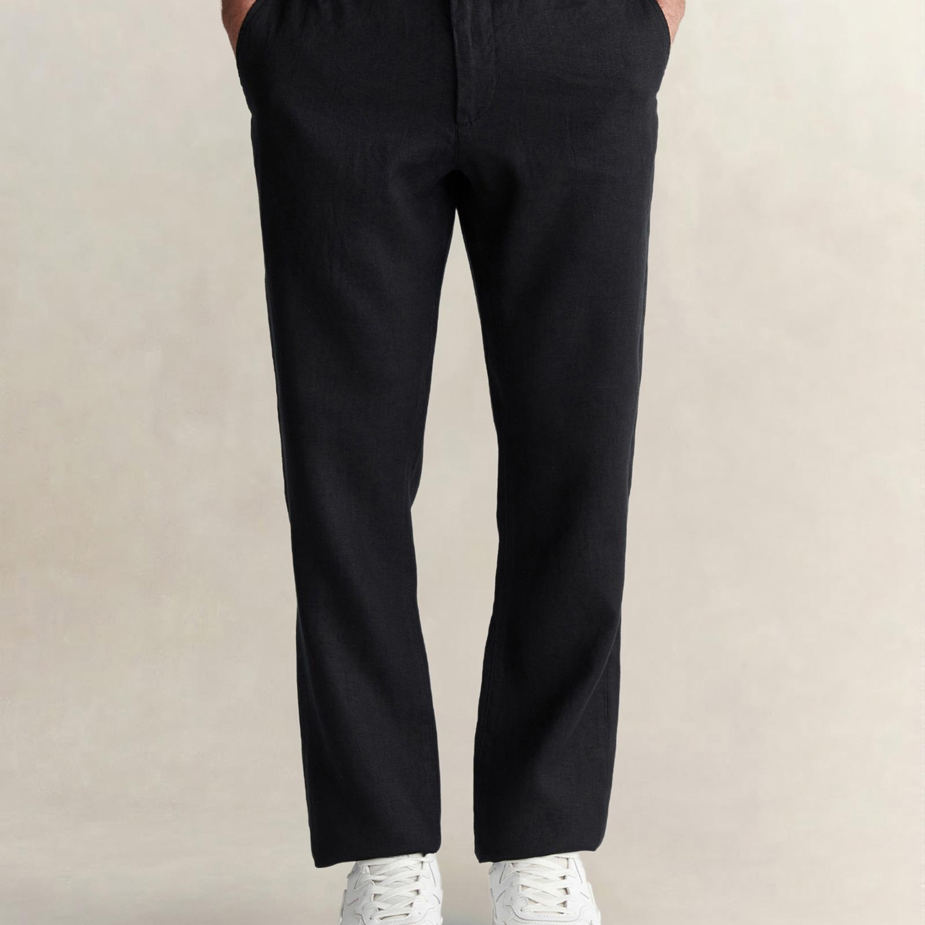 GANT Erkek Siyah Regular Fit Pantolon