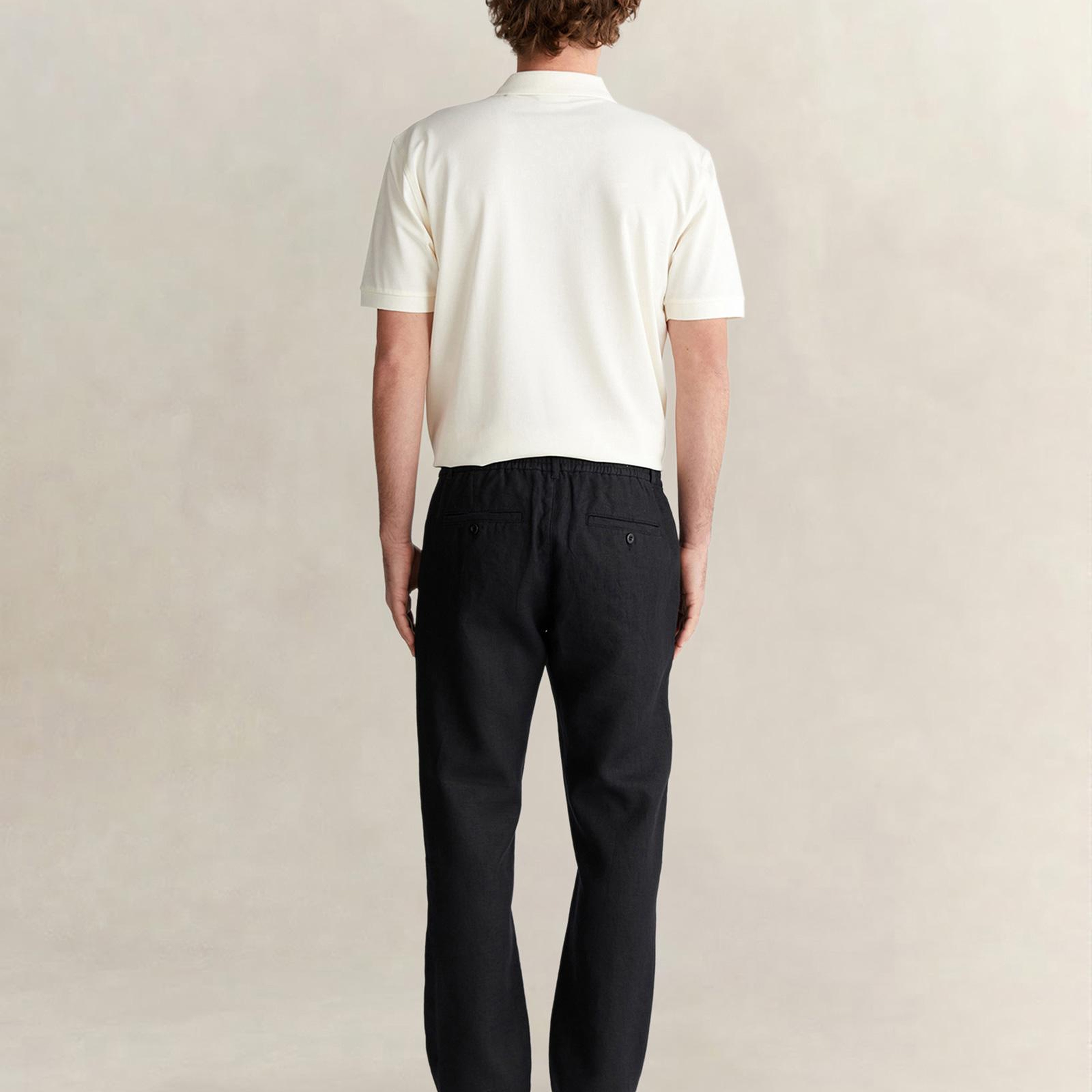 GANT Erkek Siyah Regular Fit Pantolon