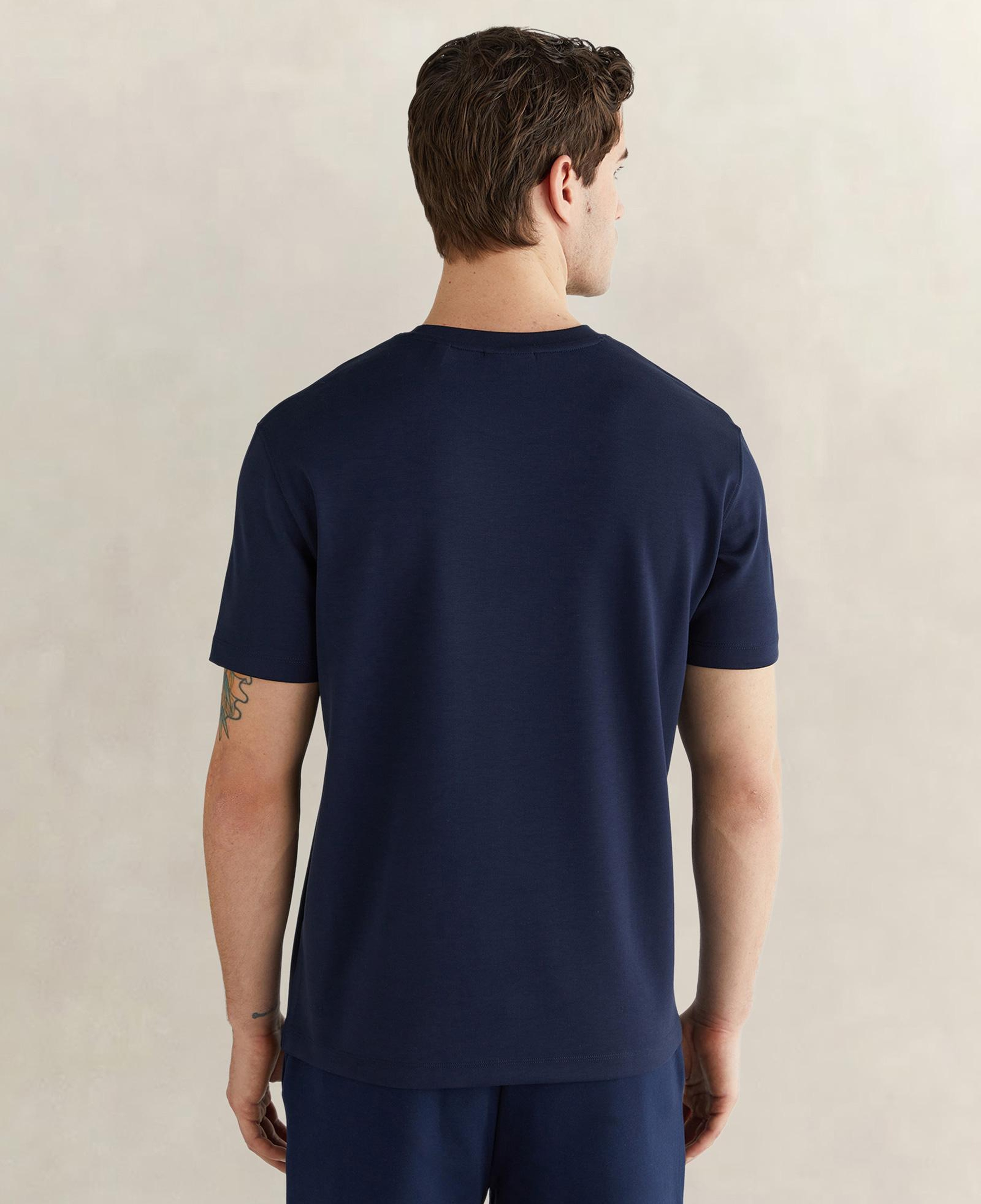 GANT Erkek Lacivert Kısa Kollu T-Shirt