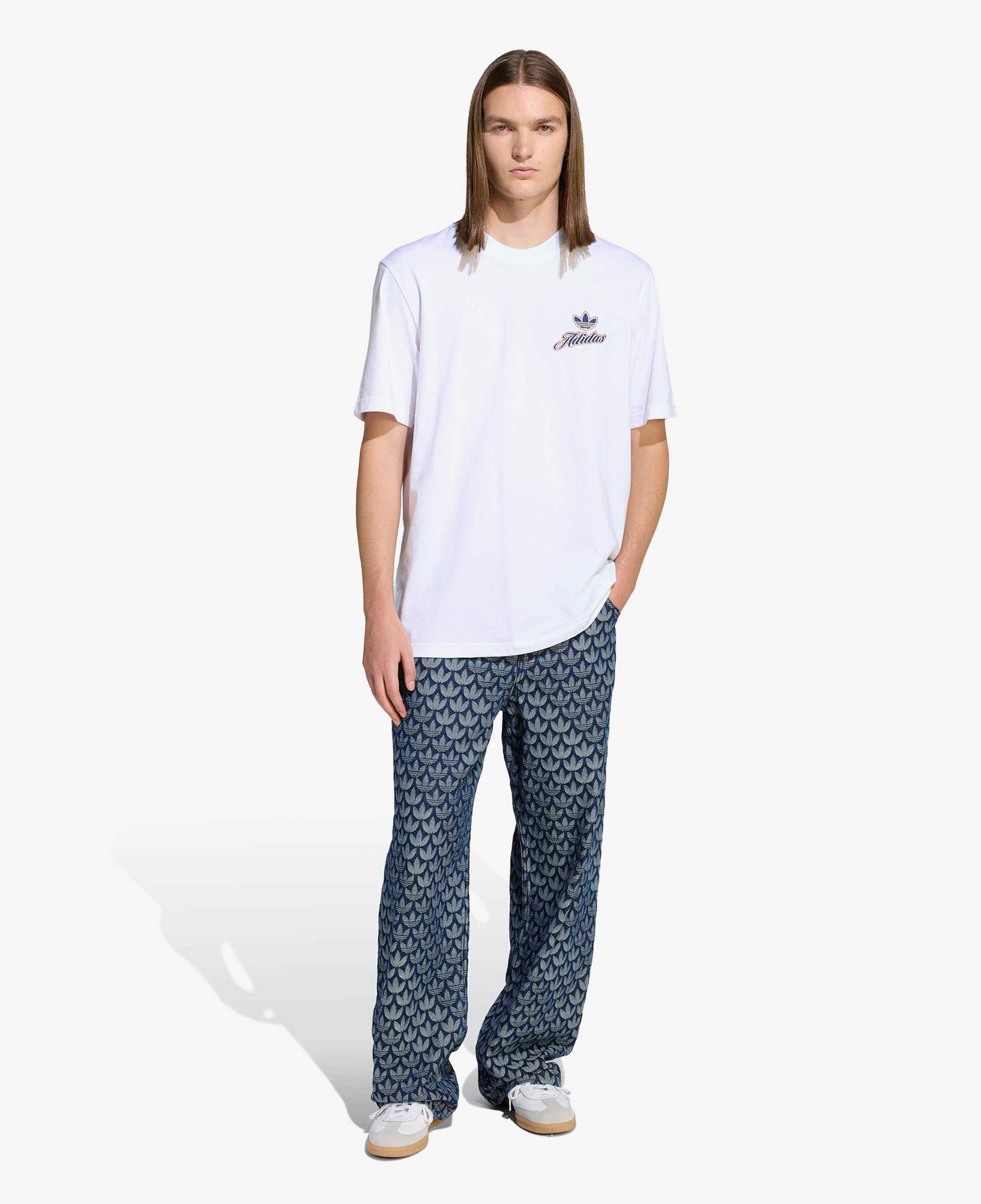adidas Monogram Erkek Mavi Eşofman Altı