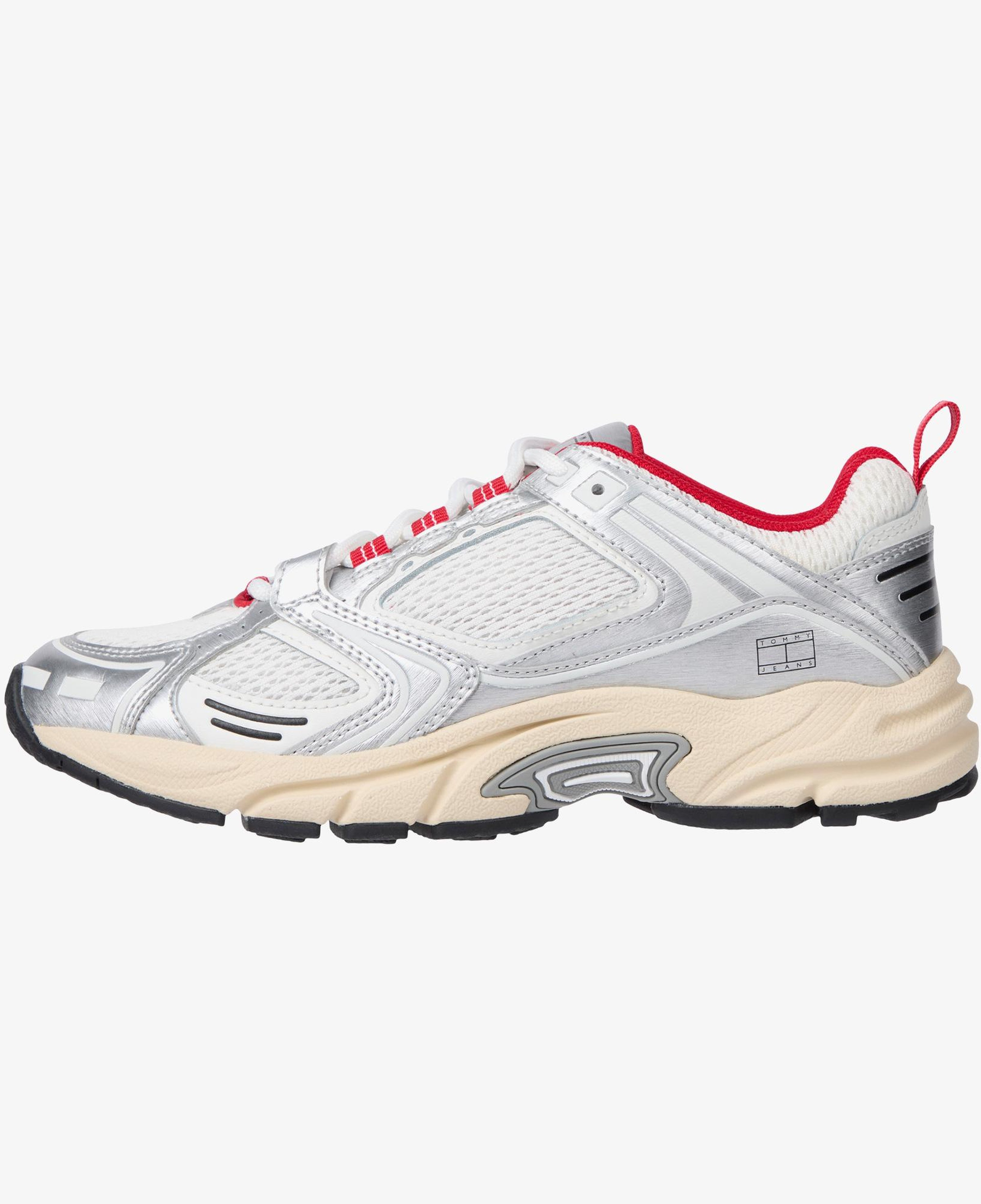 Tommy Hilfiger Archive 97 Metallic Kadın Gri Spor Ayakkabı