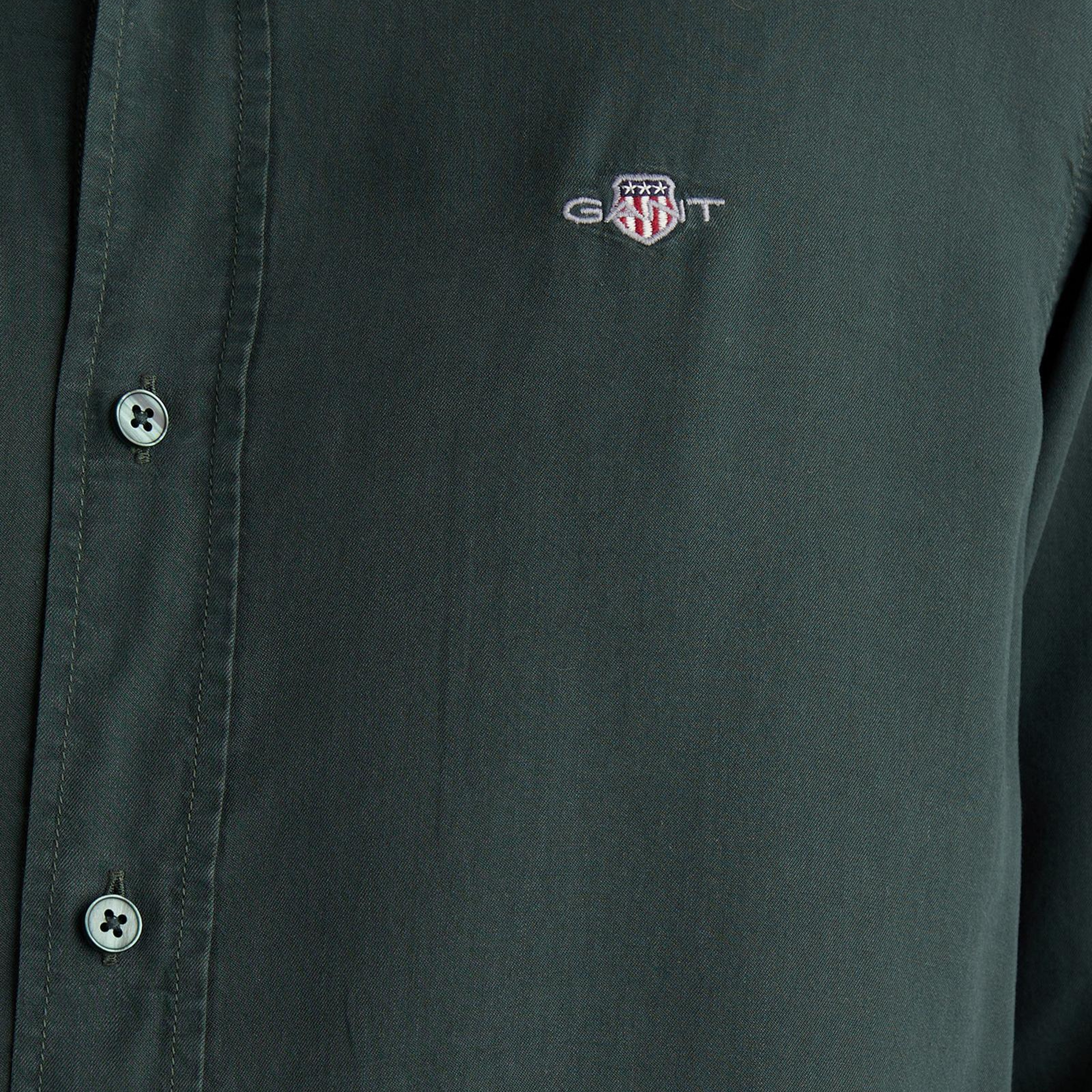 GANT Erkek Regular Fit Yeşil Gömlek